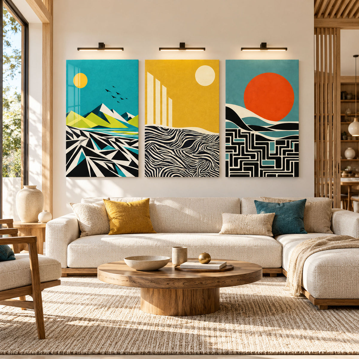 Abstract Horizons lifestyle view