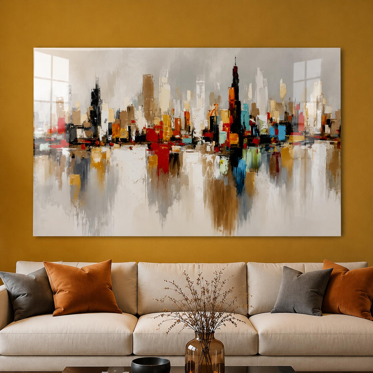 Abstract City Reflections lifestyle view