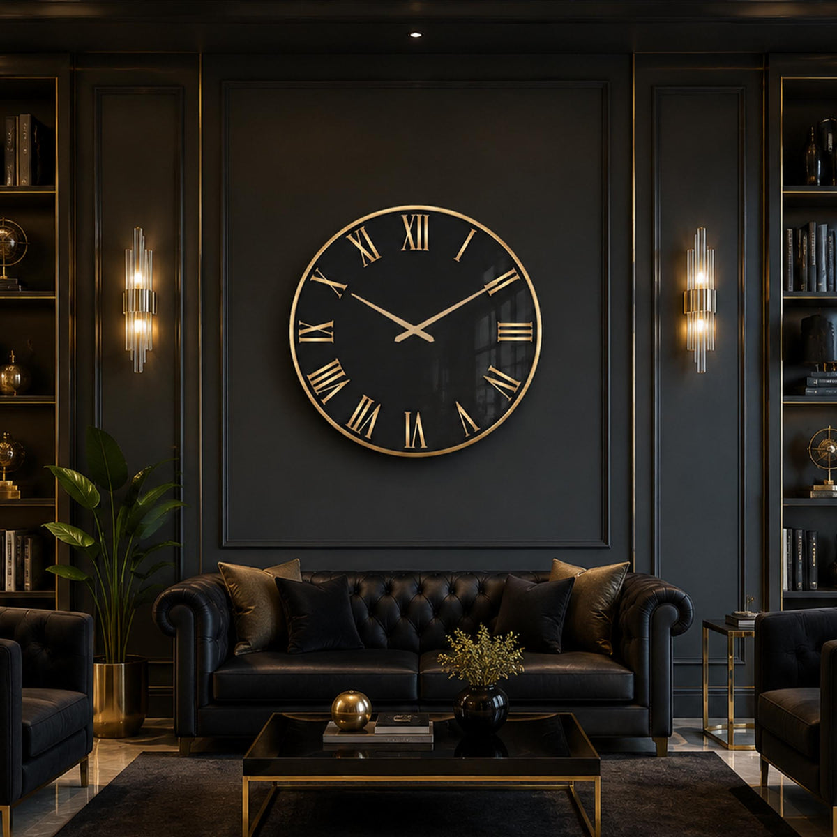 Golden Roman Numerals lifestyle view