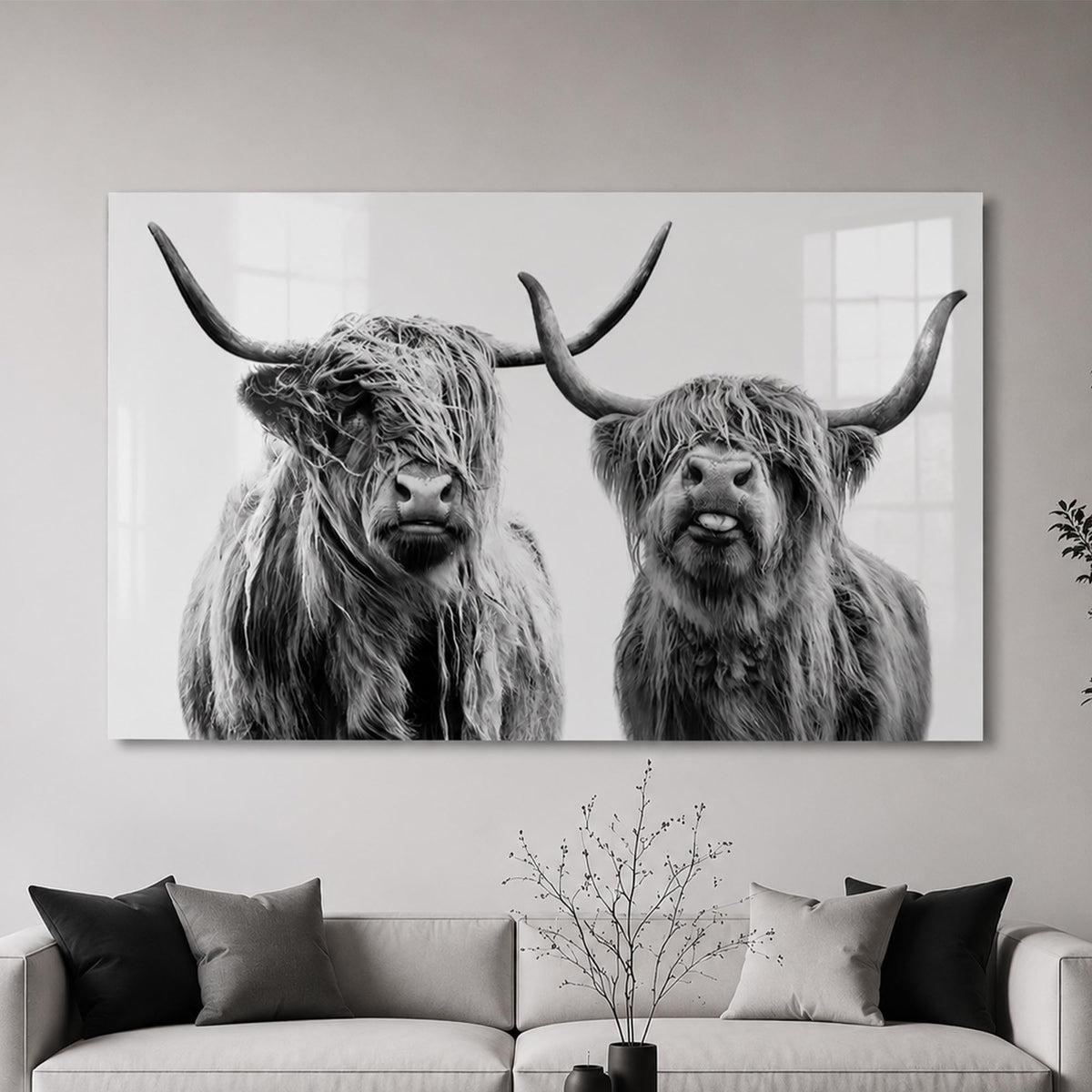 Highland Cow Duo lifestyle view