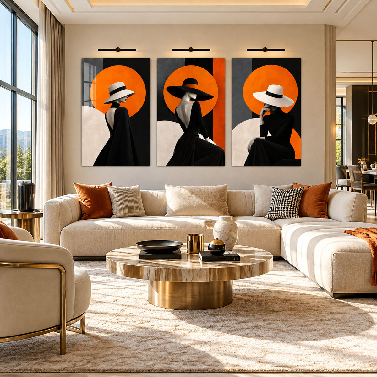 Orange Muse lifestyle view