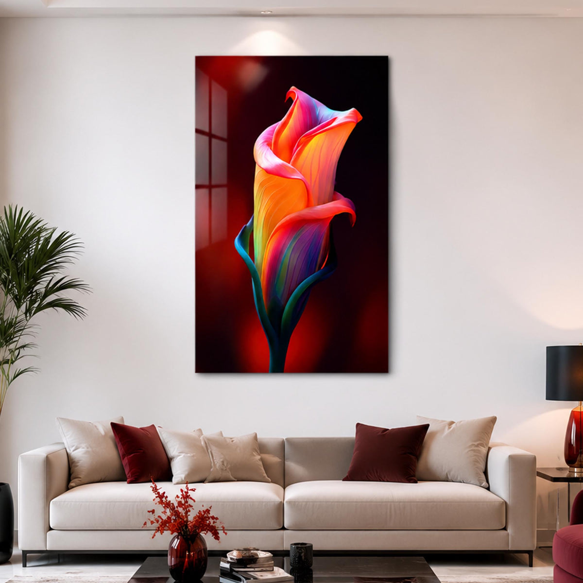 Neon Calla Bloom lifestyle view