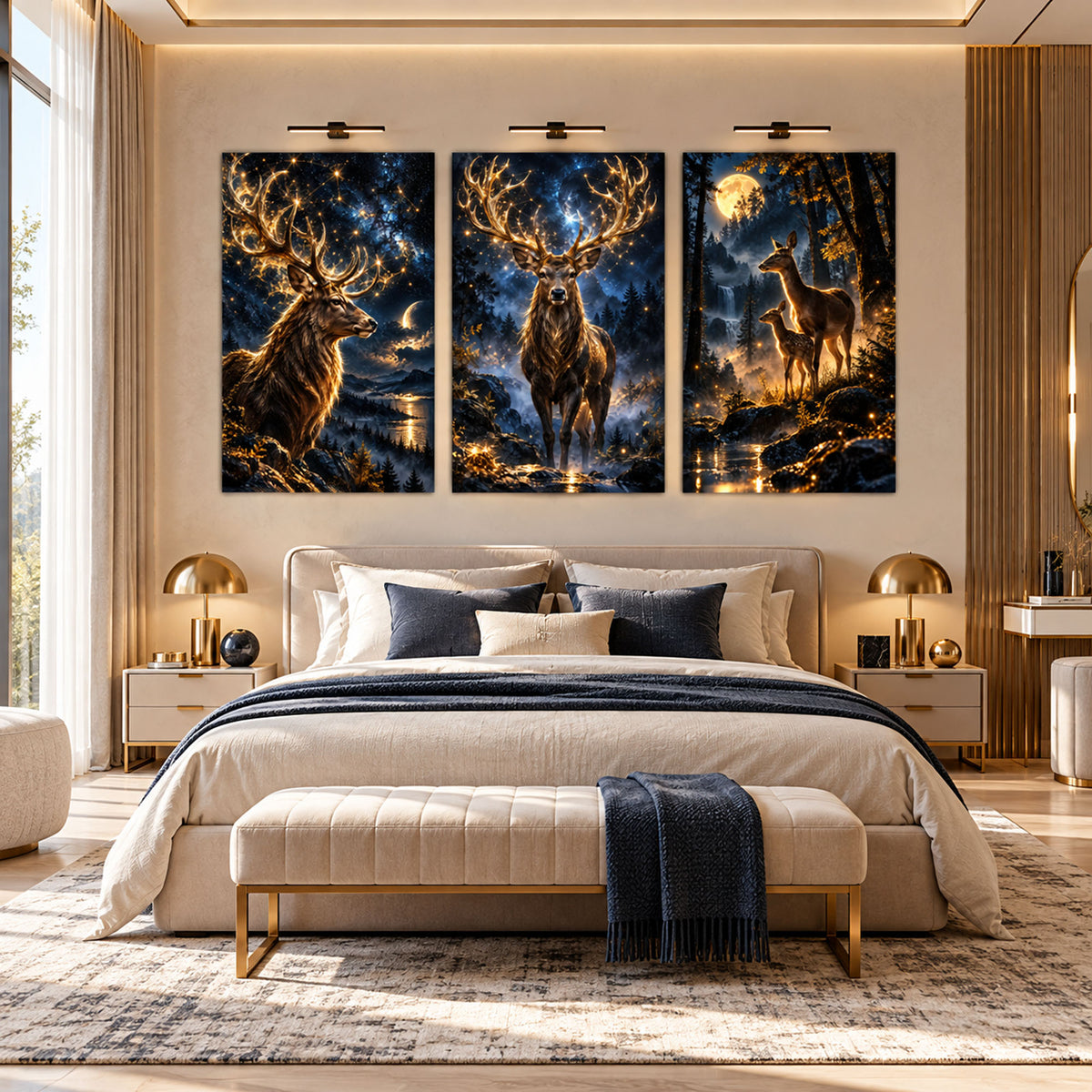 Moonlit Deer lifestyle view