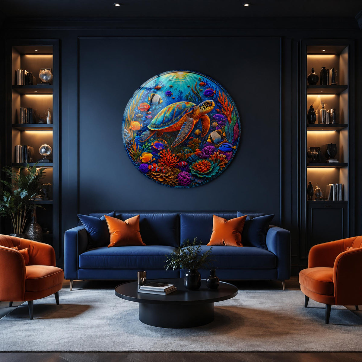 Vibrant Sea Turtle Reef lifestyle view
