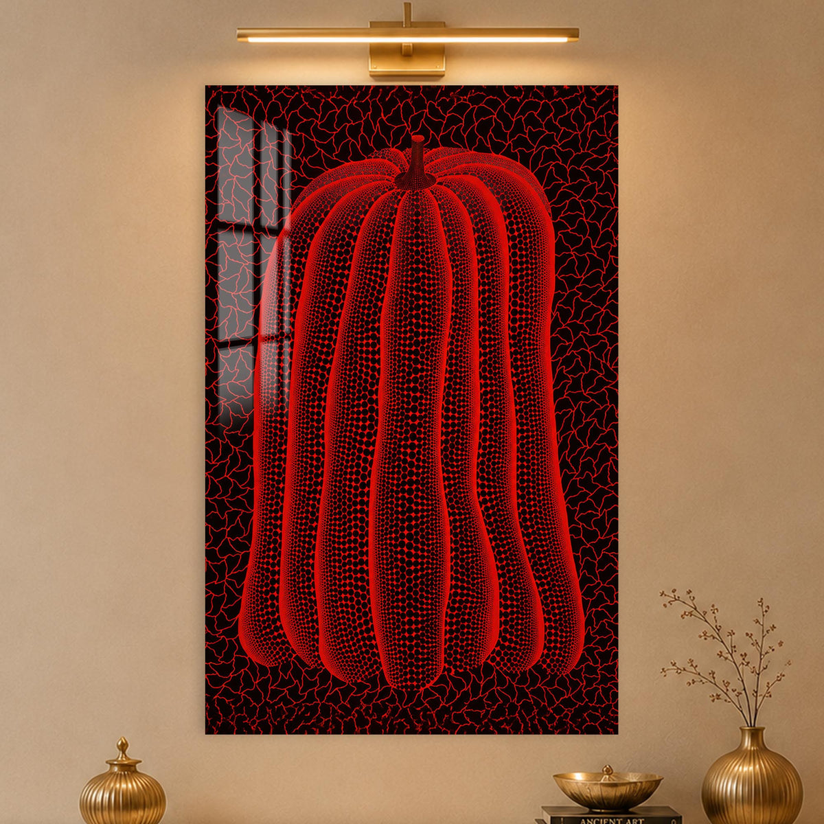 Crimson Dotted Pumpkin lifestyle view
