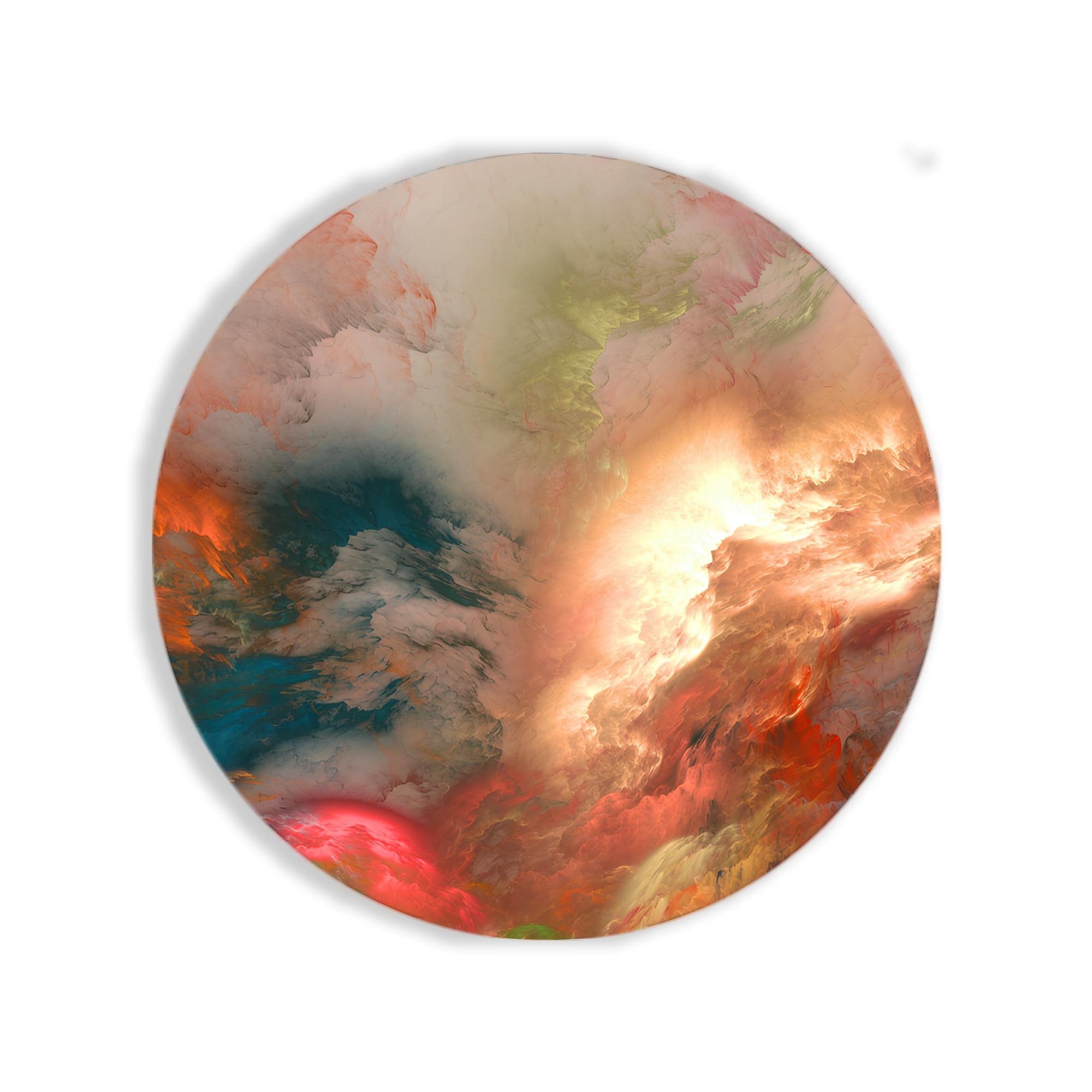 Artronauts Glass Print Celestial Rift-Rounded Tempered Glass Wall Art