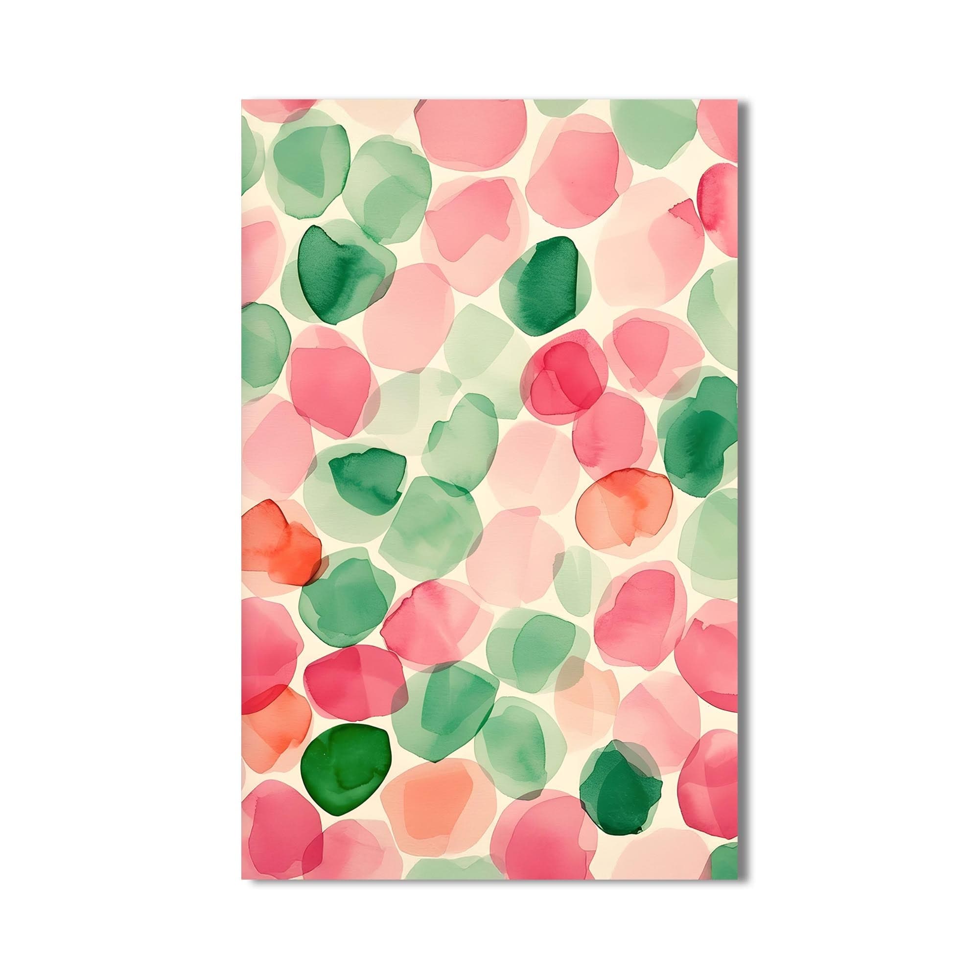 Artronauts Glass Print Watercolour Petals-Abstract Tempered Glass Wall Art