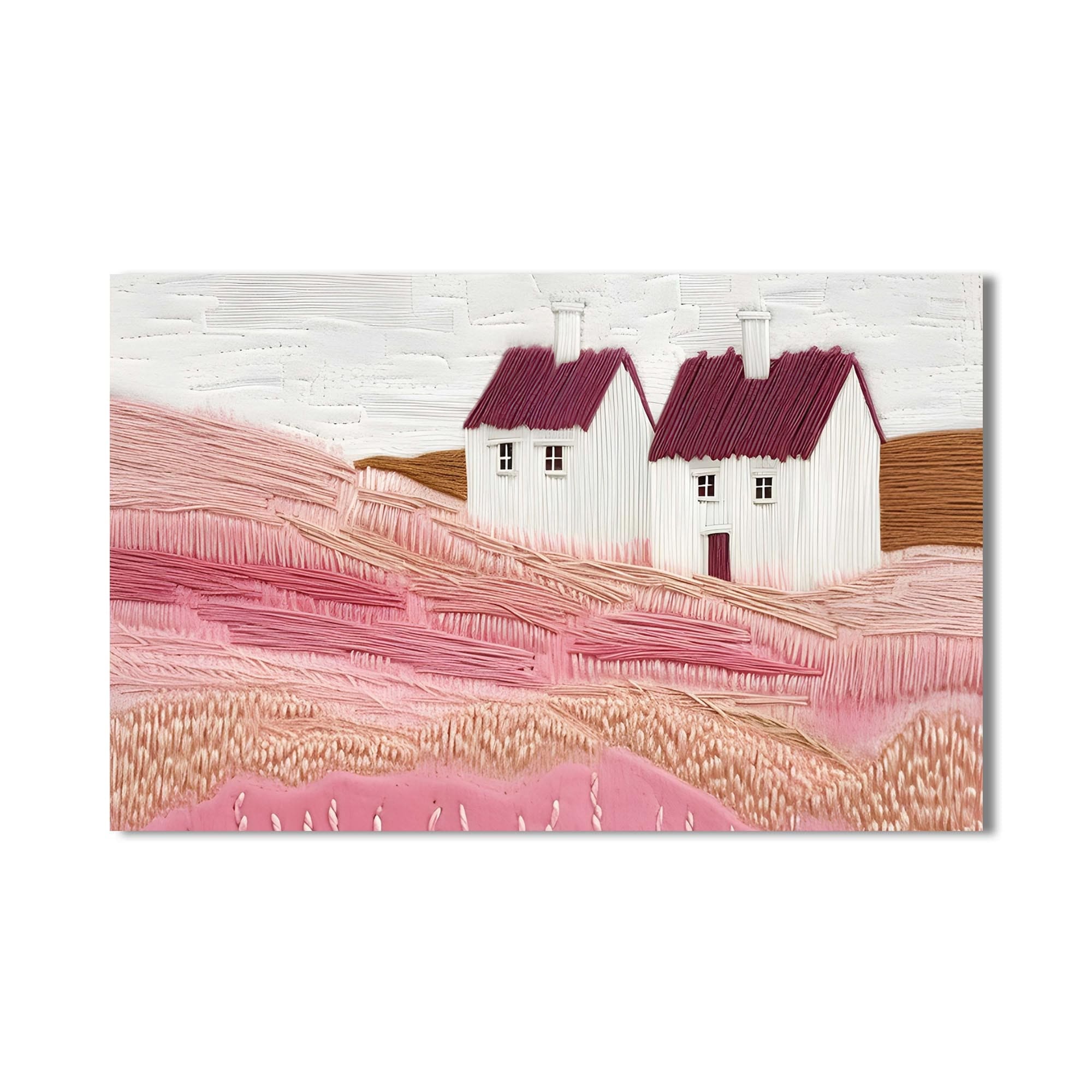 Artronauts Glass Print Countryside Whispers – Abstract Tempered Glass Wall Art