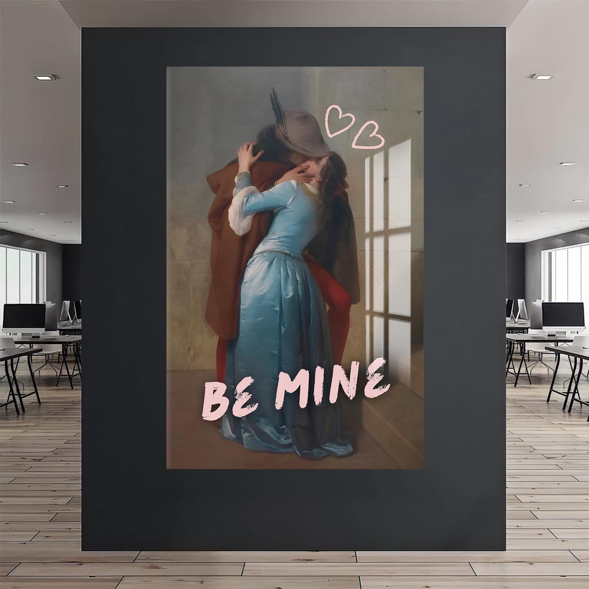 Artronauts Glass Print Be Mine - Tempered Glass Wall Art