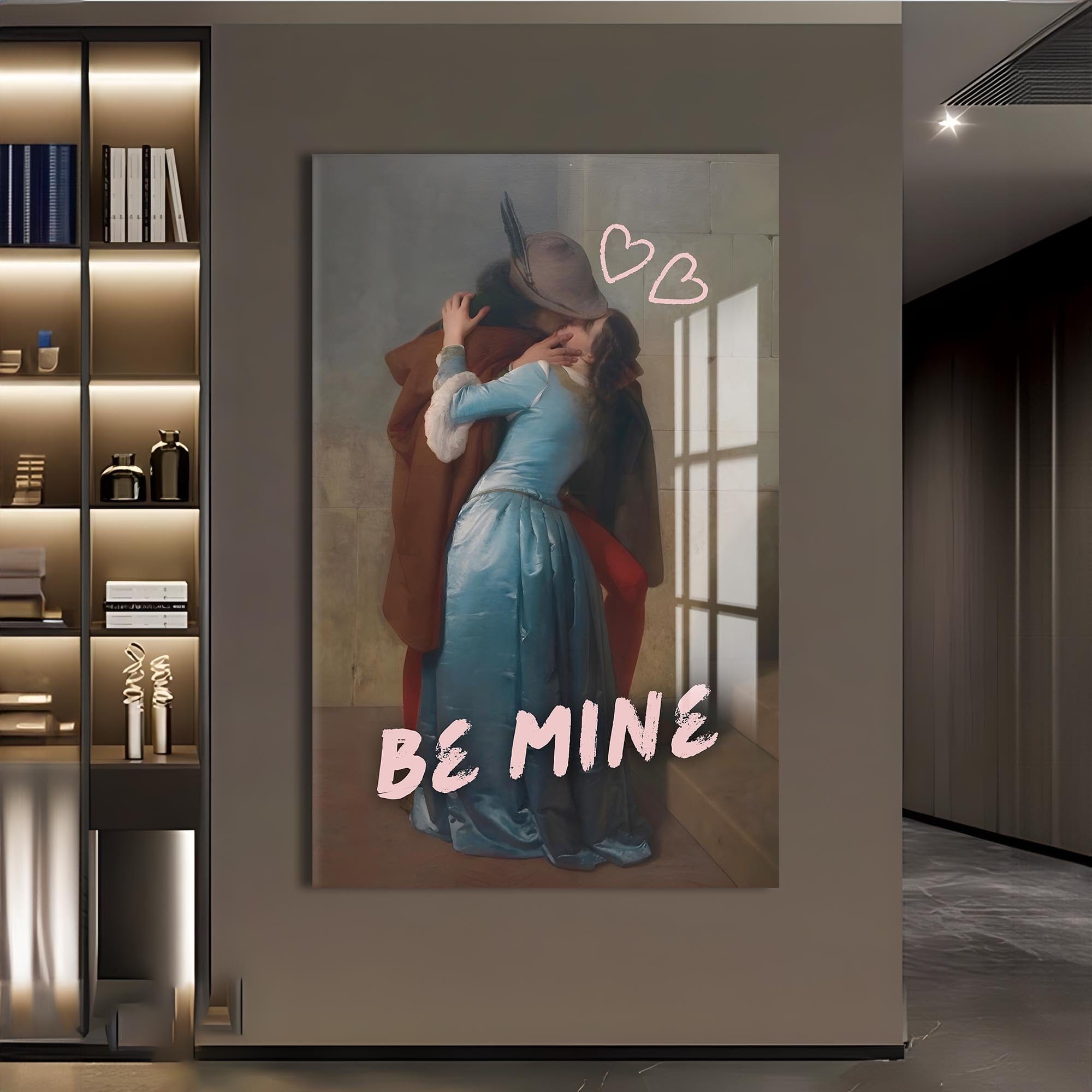 Artronauts Glass Print Be Mine - Tempered Glass Wall Art