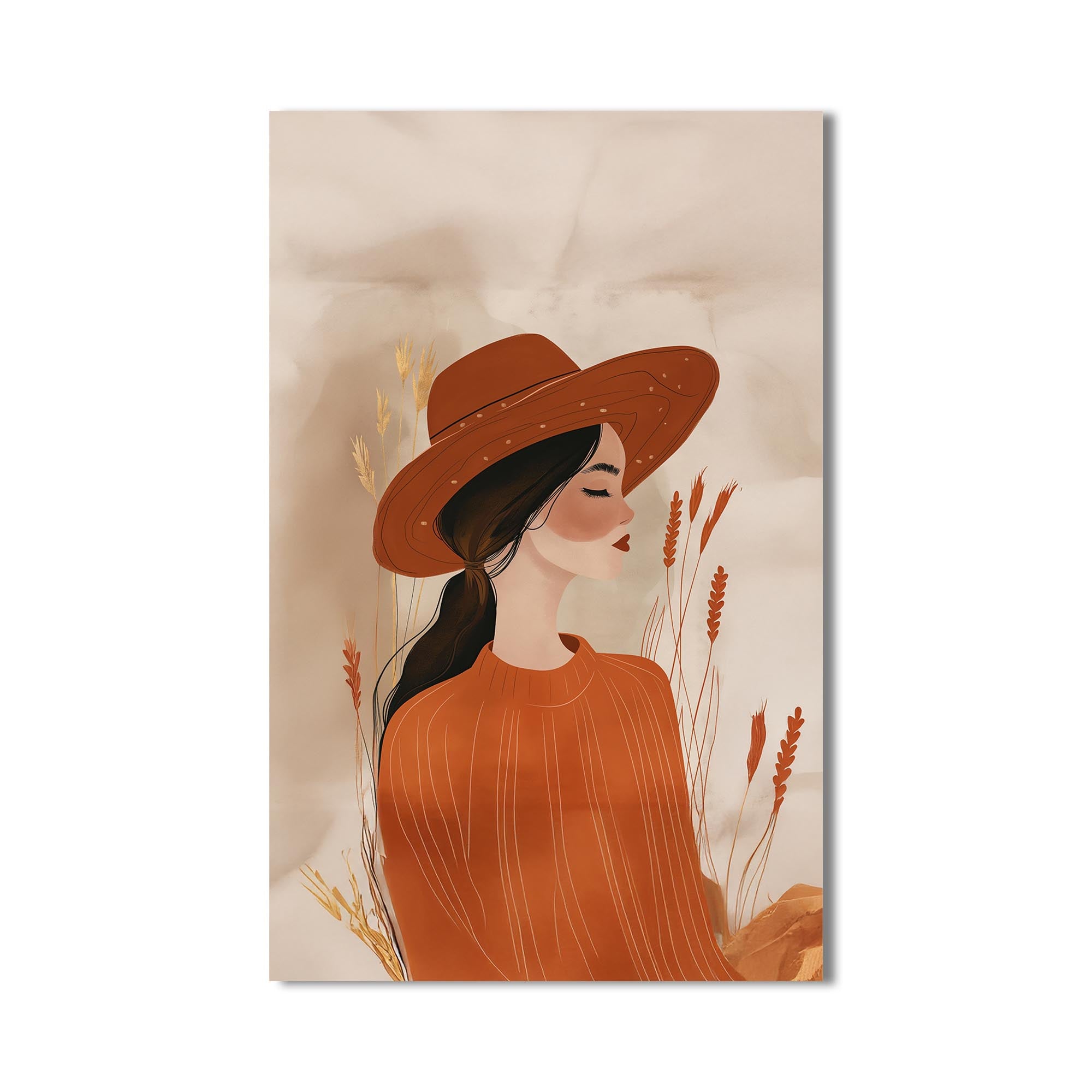 Autumn Whisper– Bohemian Tempered Glass Wall Art