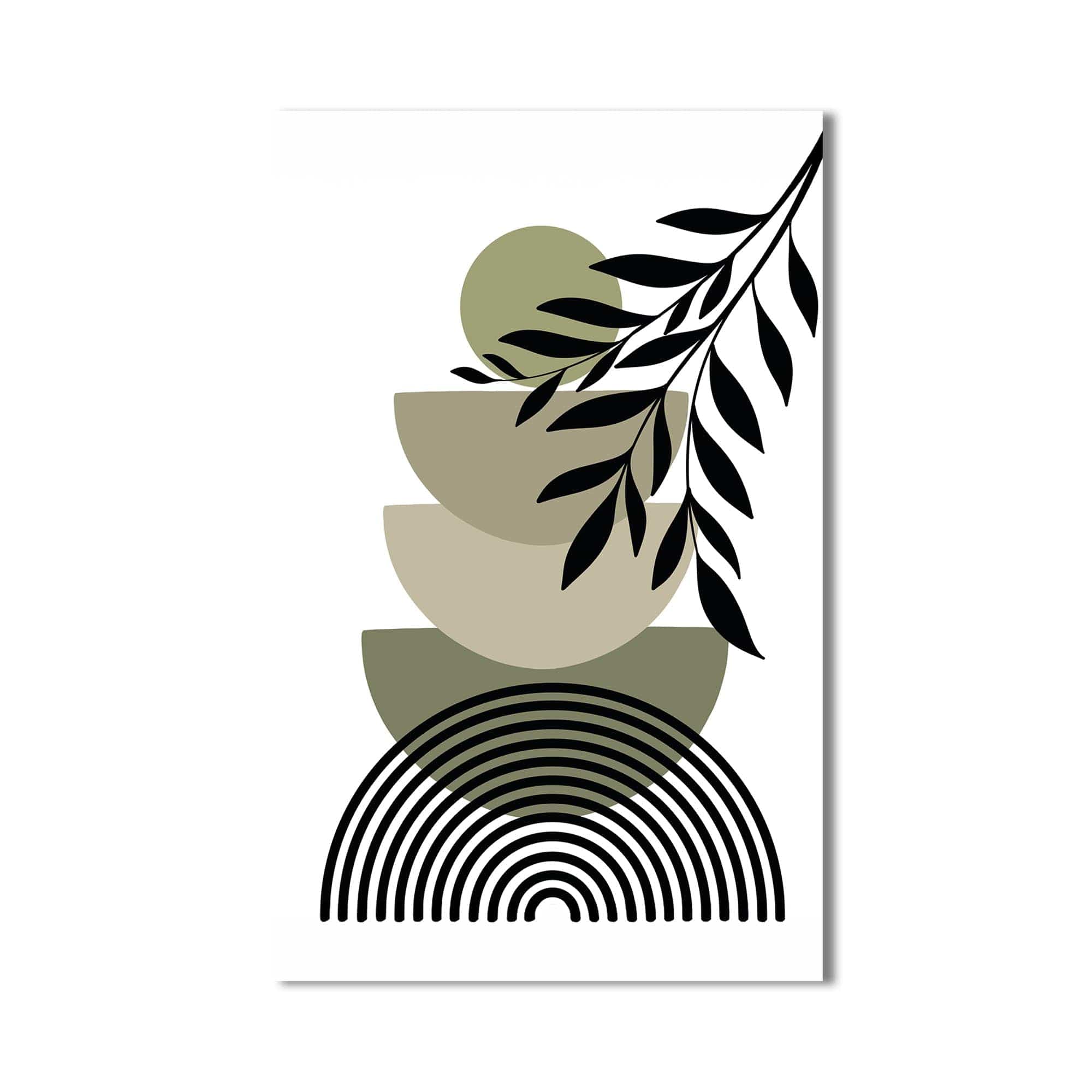 Artronauts Glass Print Botanical Balance– Bohemian Tempered Glass Wall Art