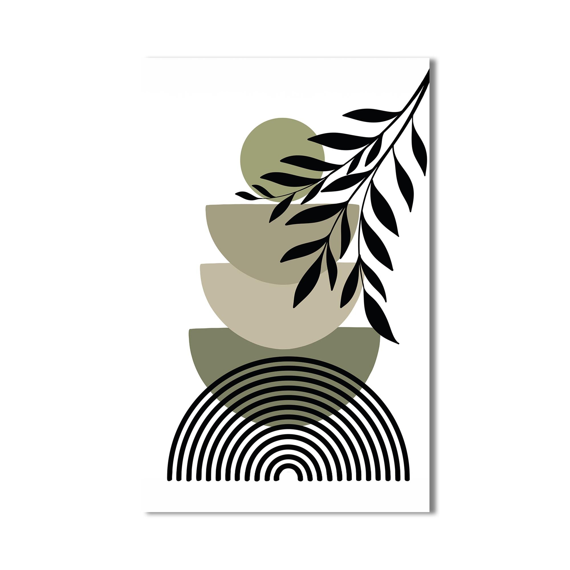 Artronauts Glass Print Botanical Balance– Bohemian Tempered Glass Wall Art