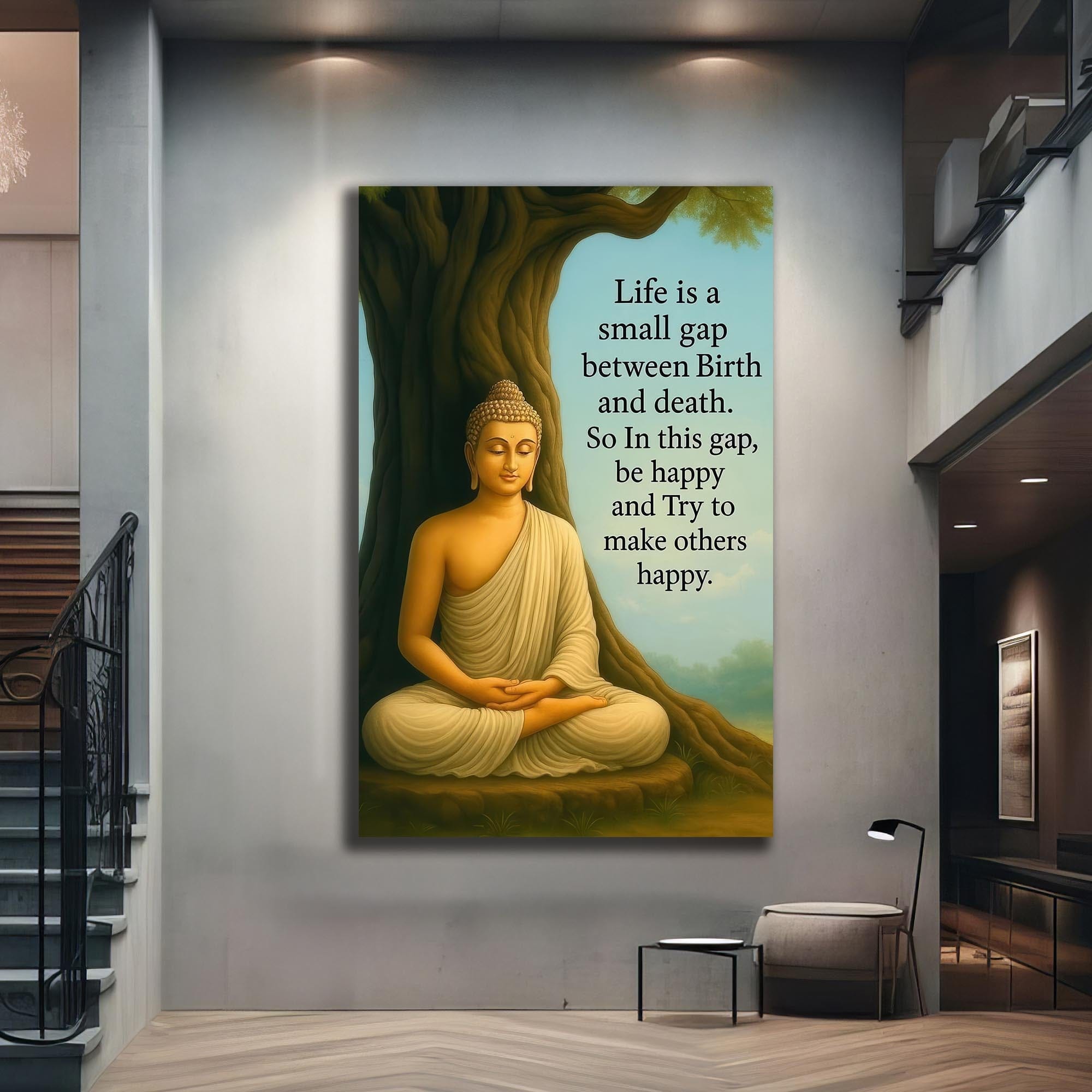 Artronauts Glass Print Eternal Lotus- Buddhism Tempered Glass Wall Art