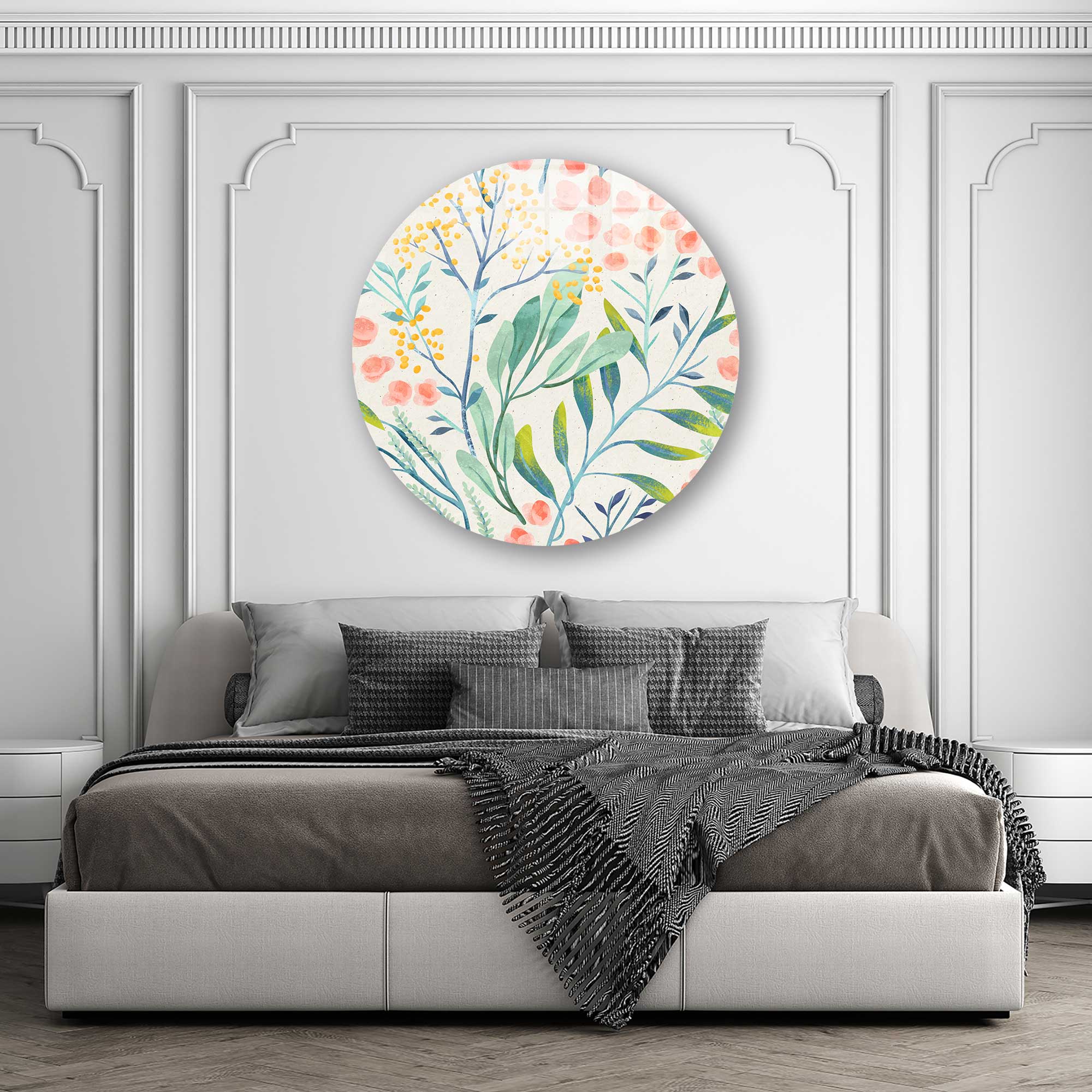 Artronauts Glass Print Botanic - Round