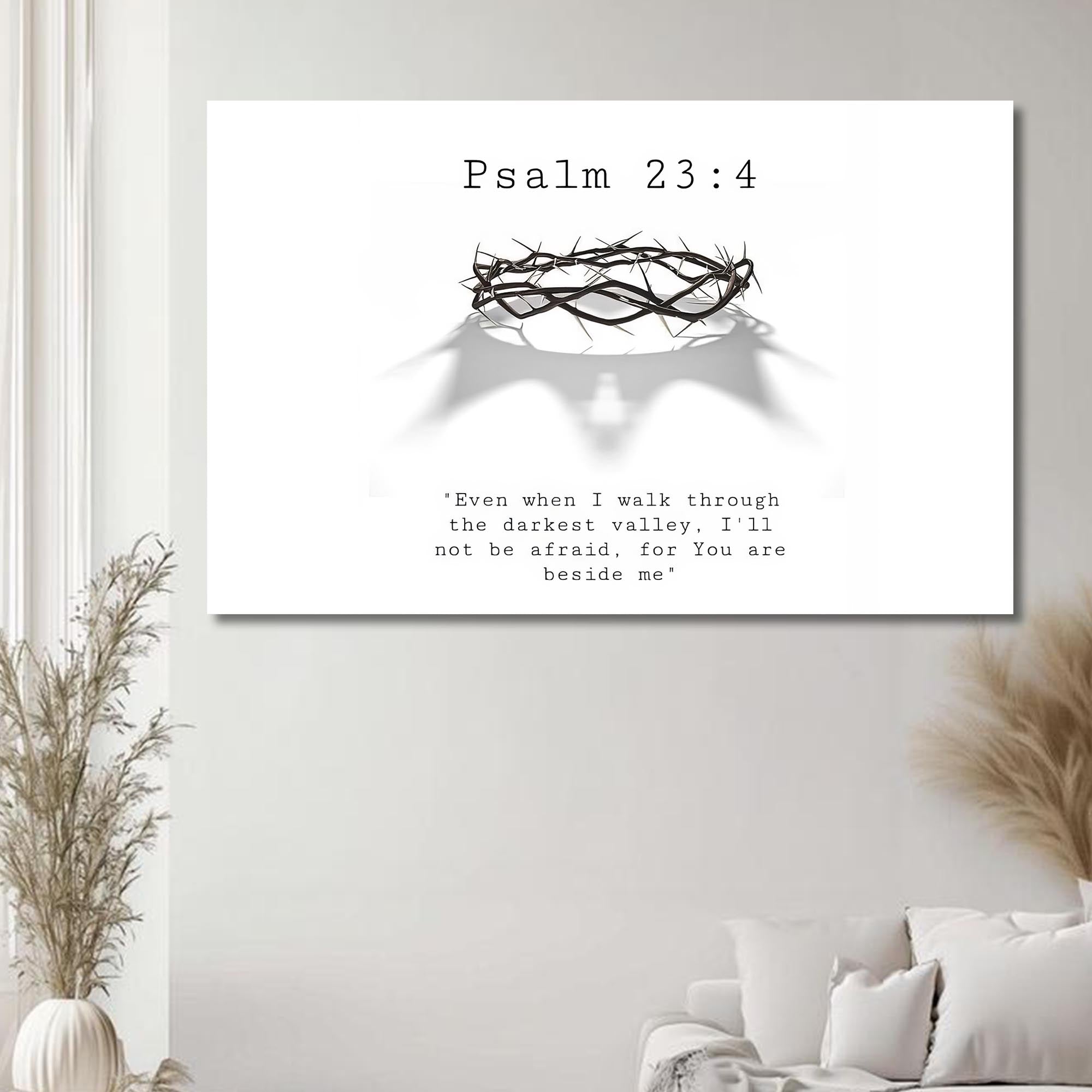 Artronauts Glass Print Crown of Thorns- Christian Tempered Glass Wall Art