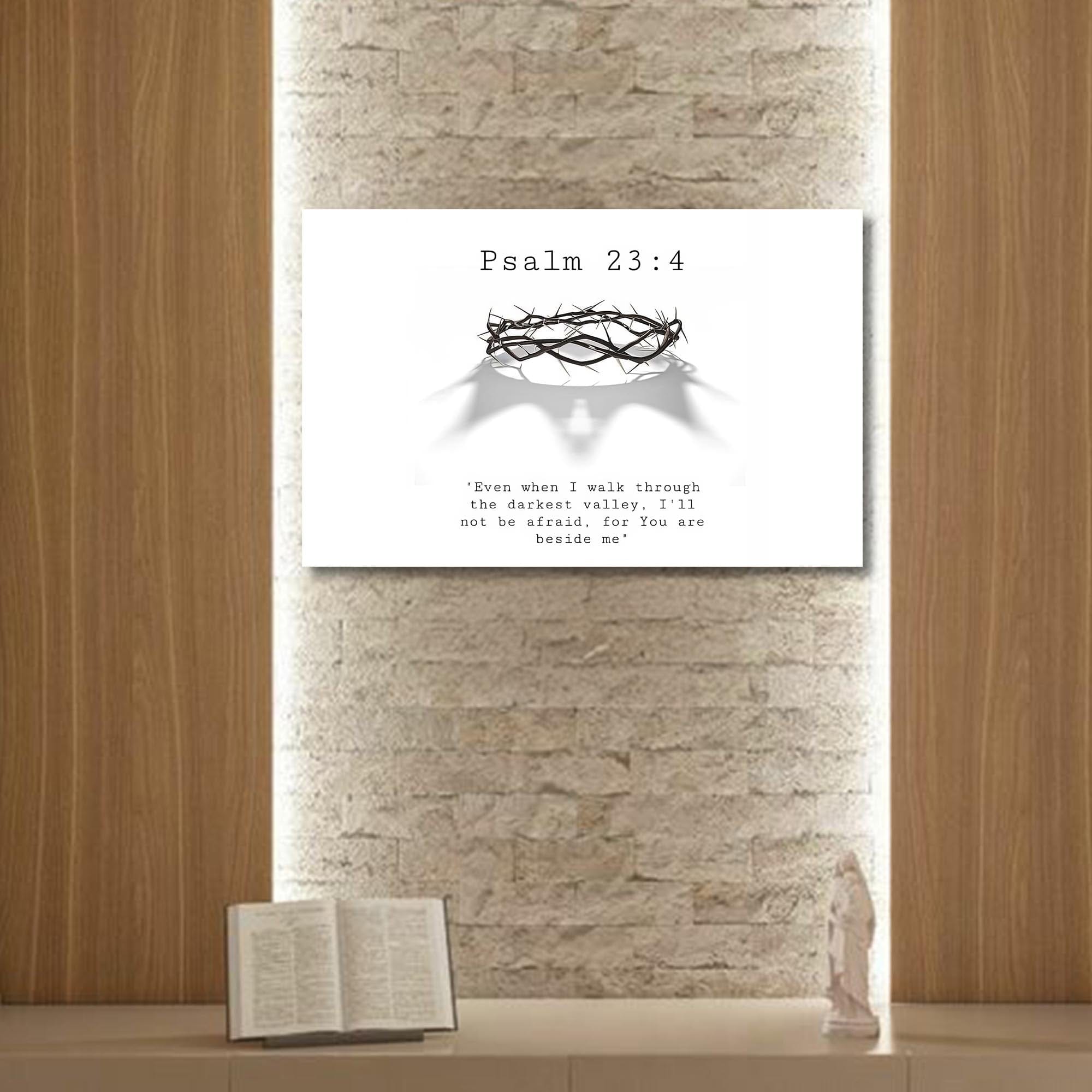 Artronauts Glass Print Crown of Thorns- Christian Tempered Glass Wall Art