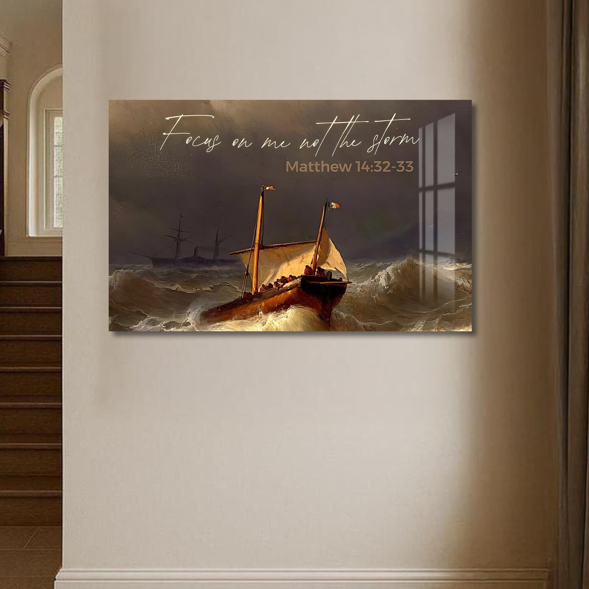 Artronauts Glass Print Focus on Me- Christian Tempered Glass Wall Art