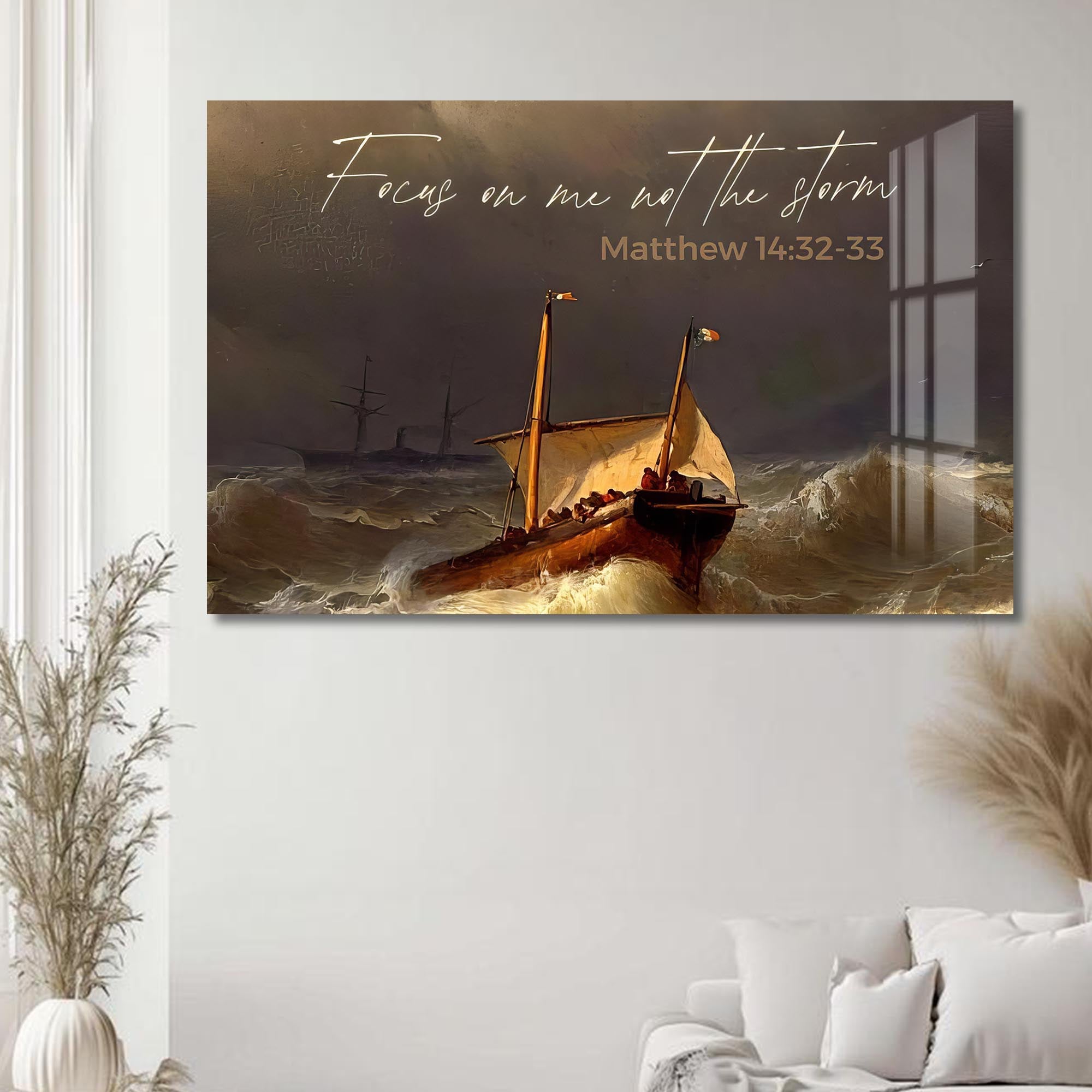 Artronauts Glass Print Focus on Me- Christian Tempered Glass Wall Art