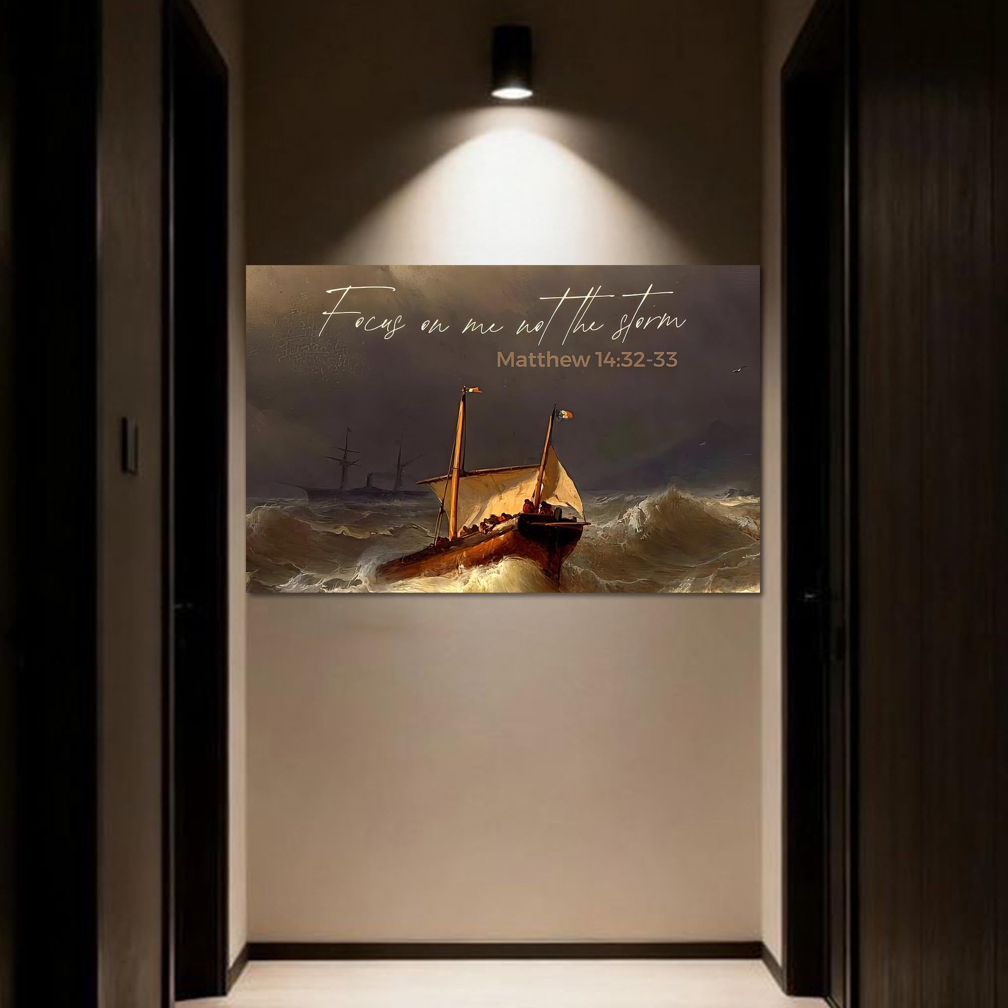 Artronauts Glass Print Focus on Me- Christian Tempered Glass Wall Art