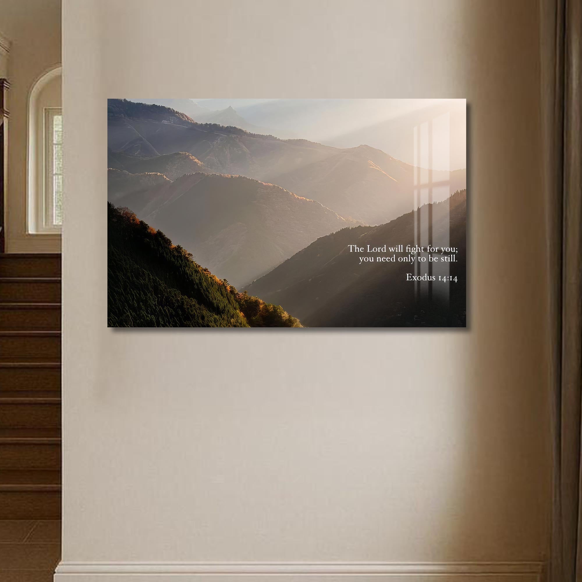 Artronauts Glass Print Exodus 14– Christian Tempered Glass Wall Art