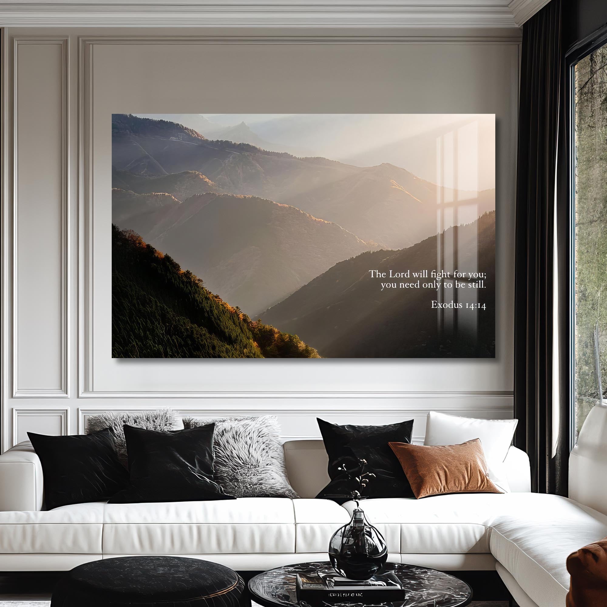 Artronauts Glass Print Exodus 14– Christian Tempered Glass Wall Art