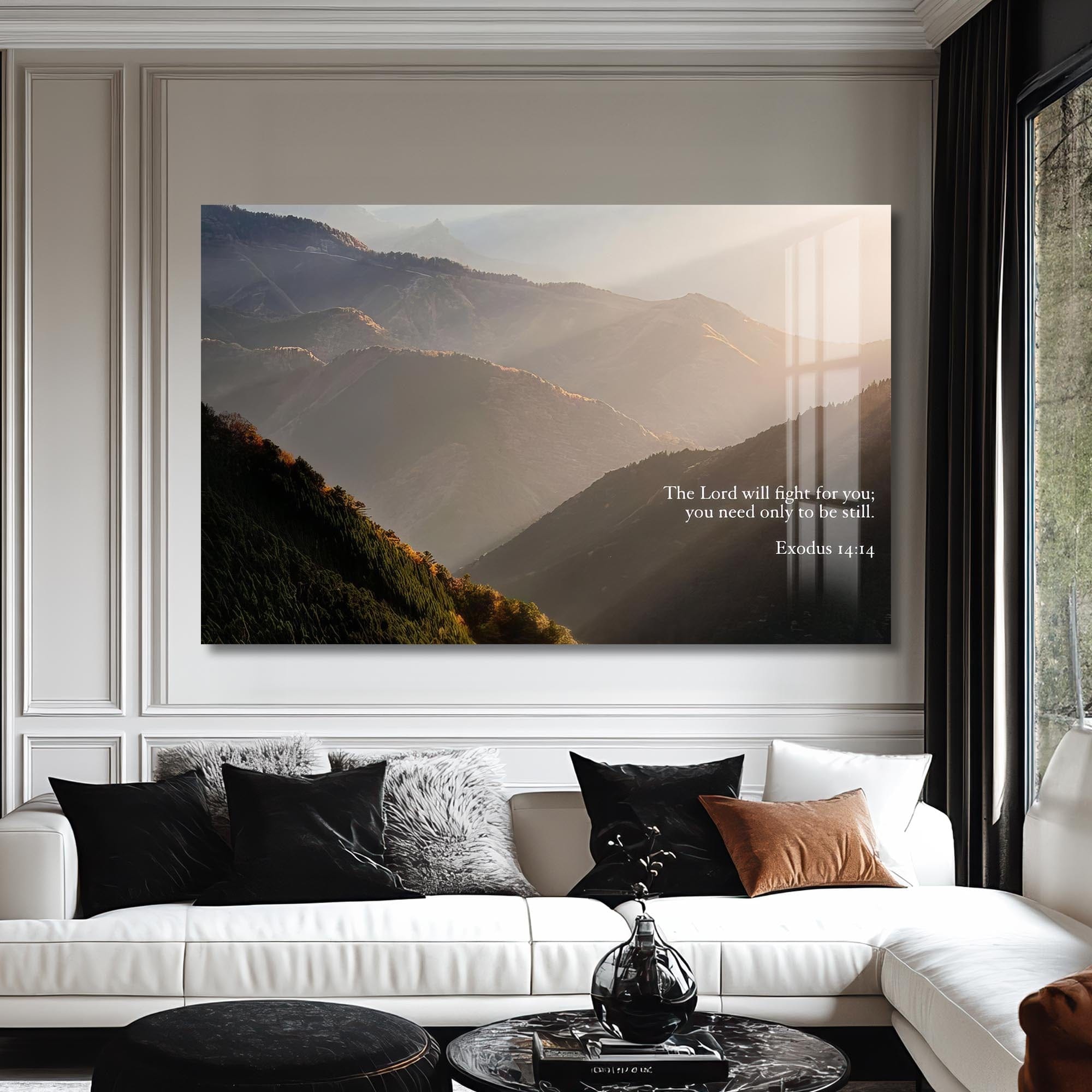 Artronauts Glass Print Exodus 14– Christian Tempered Glass Wall Art