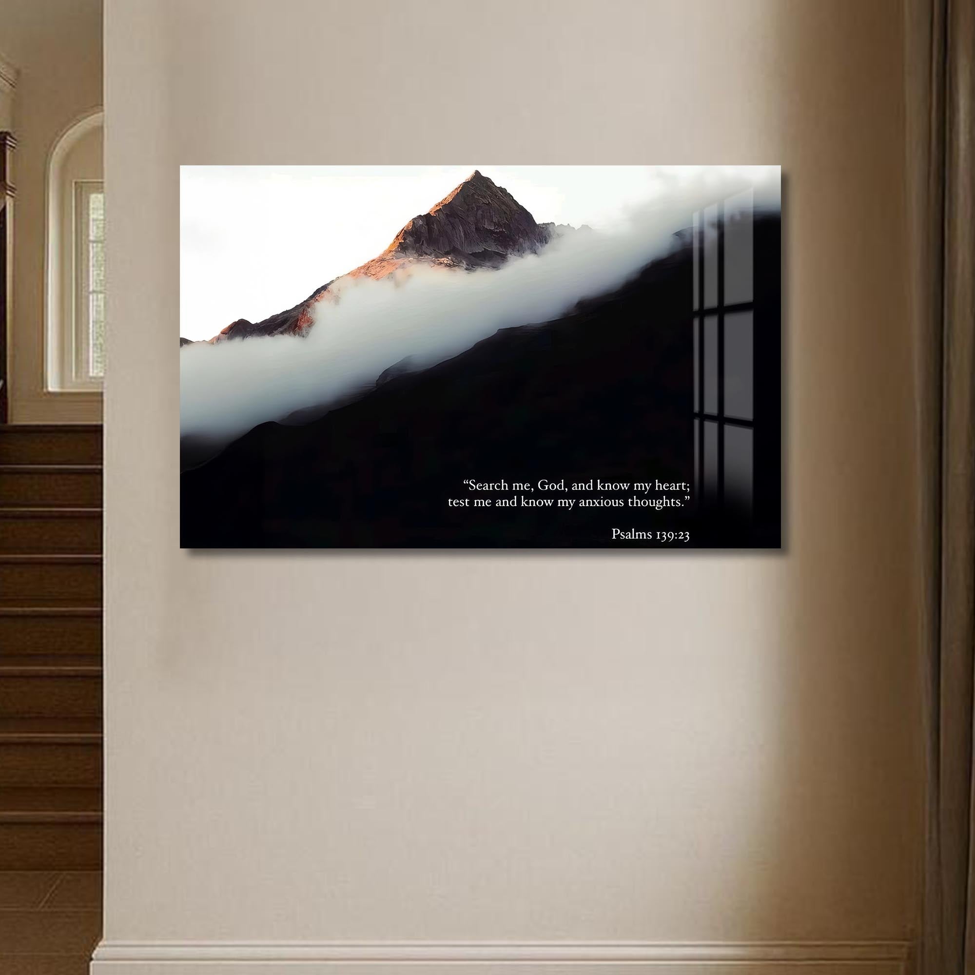 Artronauts Glass Print Psalm 139– Christian Tempered Glass Wall Art