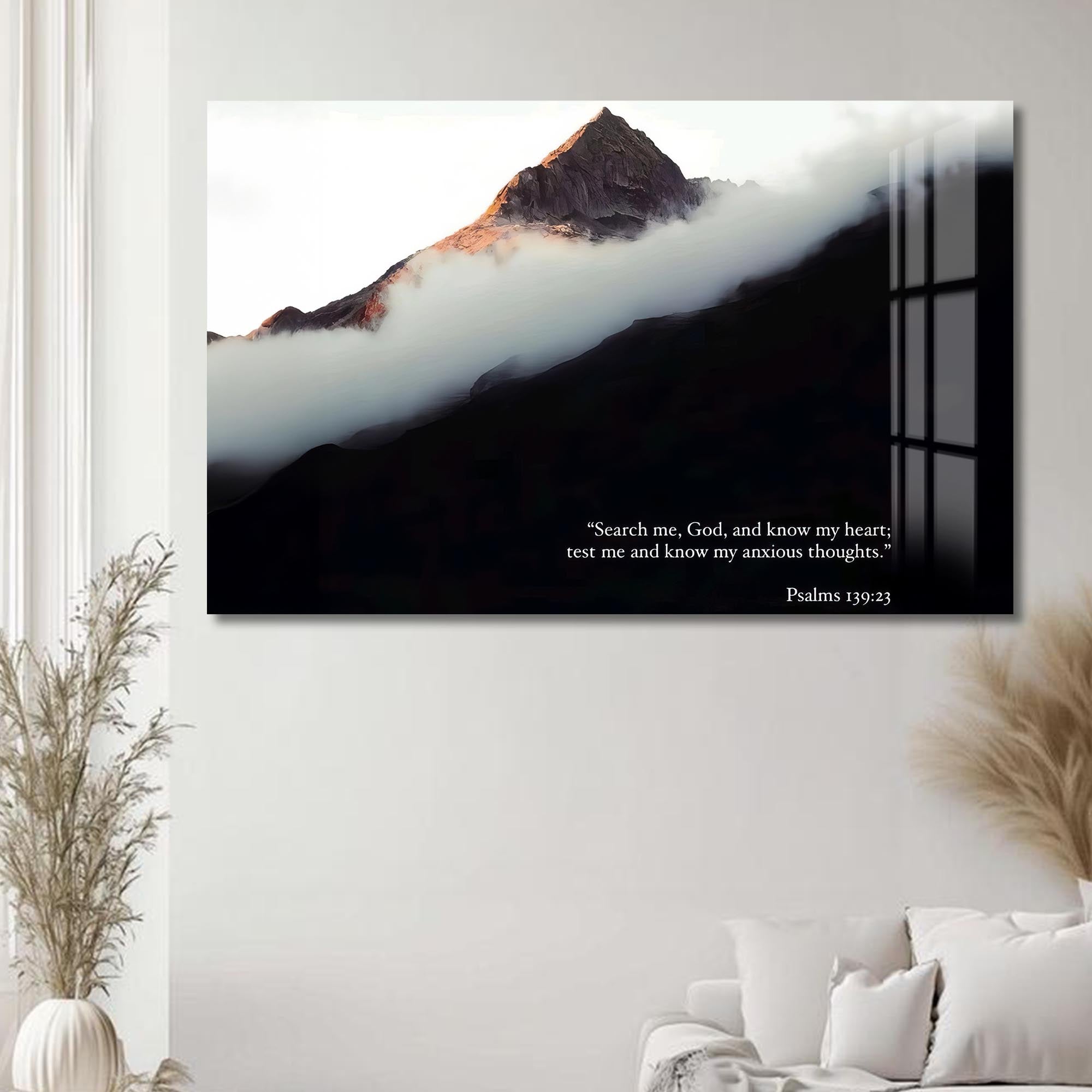 Artronauts Glass Print Psalm 139– Christian Tempered Glass Wall Art