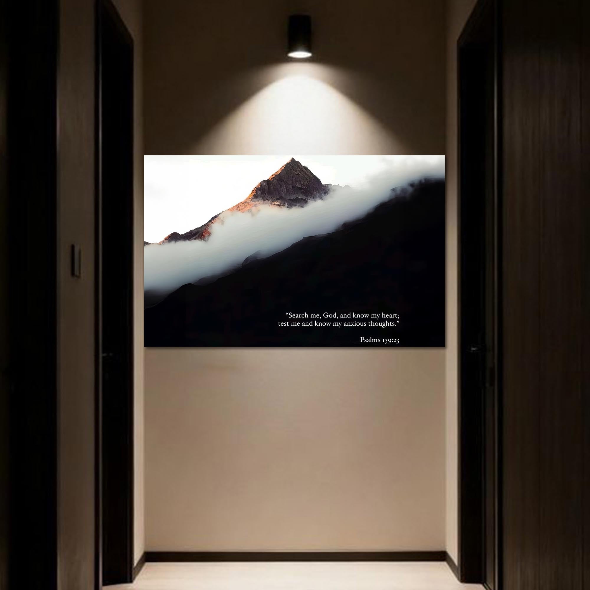 Artronauts Glass Print Psalm 139– Christian Tempered Glass Wall Art