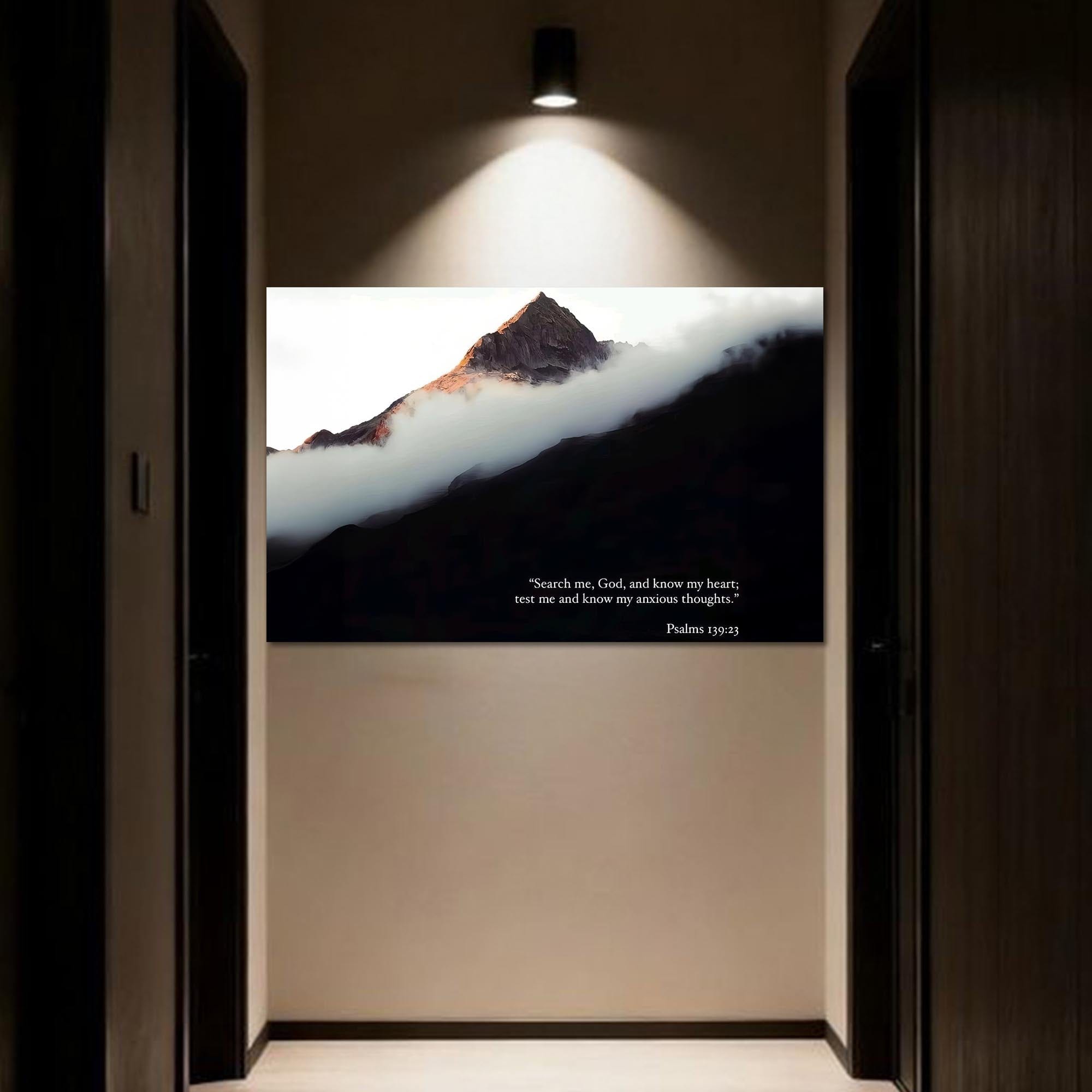 Artronauts Glass Print Psalm 139– Christian Tempered Glass Wall Art