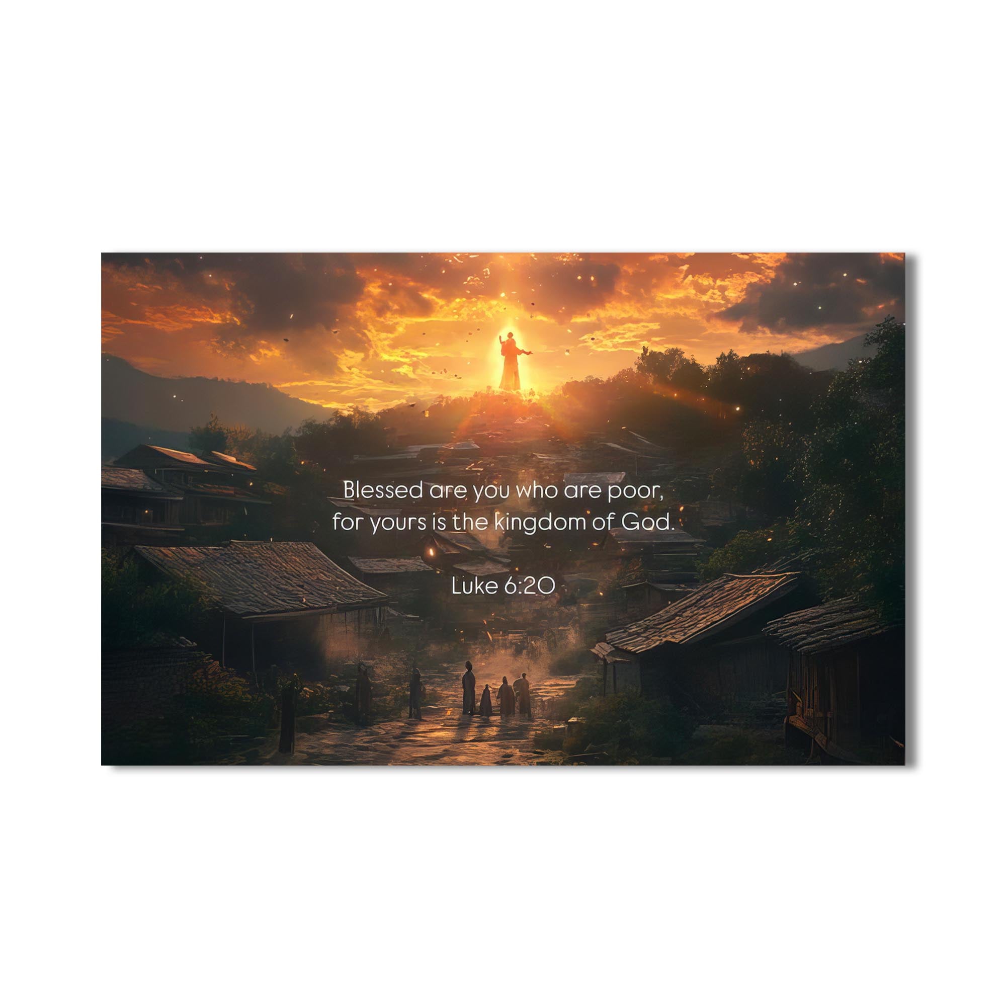 Artronauts Glass Print Luke 6– Christian Tempered Glass Wall Art