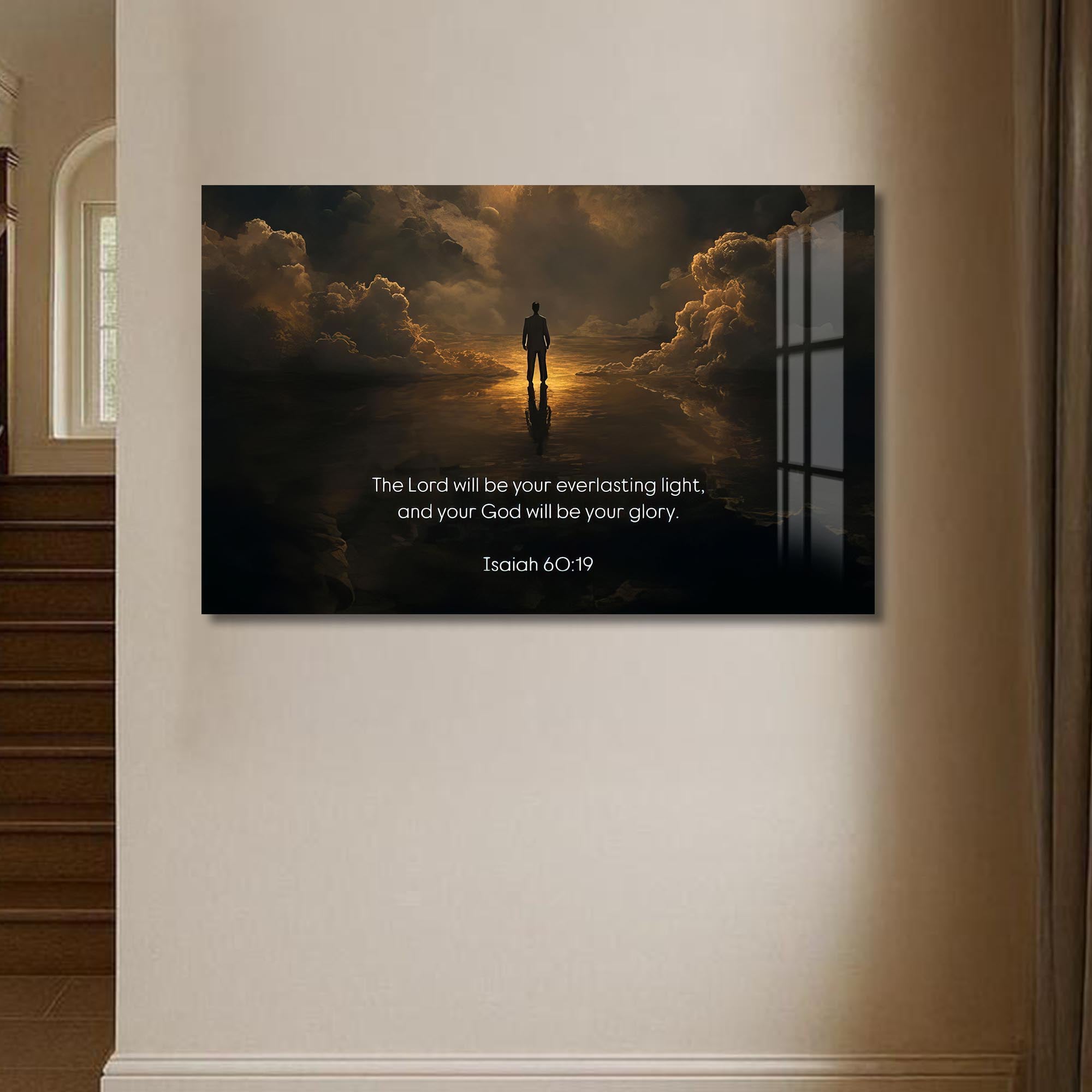 Artronauts Glass Print Isaiah 60– Christian Tempered Glass Wall Art