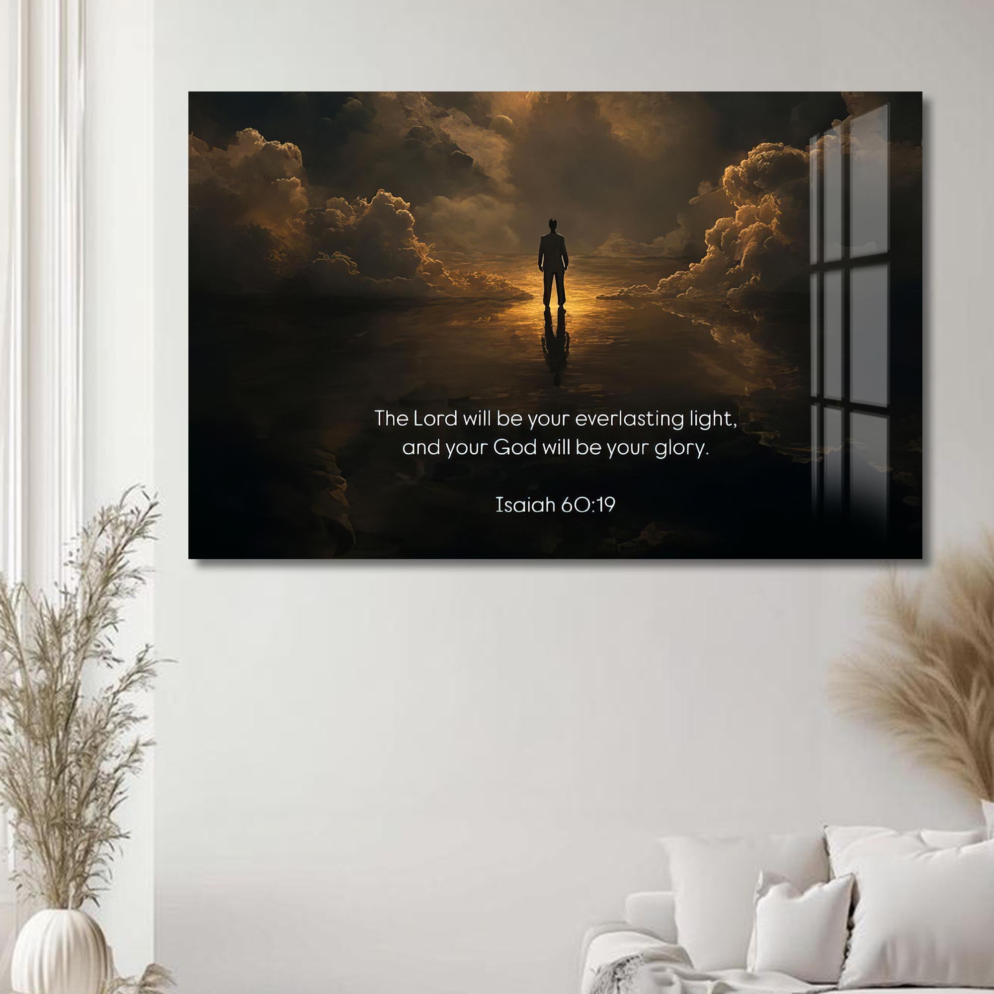 Artronauts Glass Print Isaiah 60– Christian Tempered Glass Wall Art