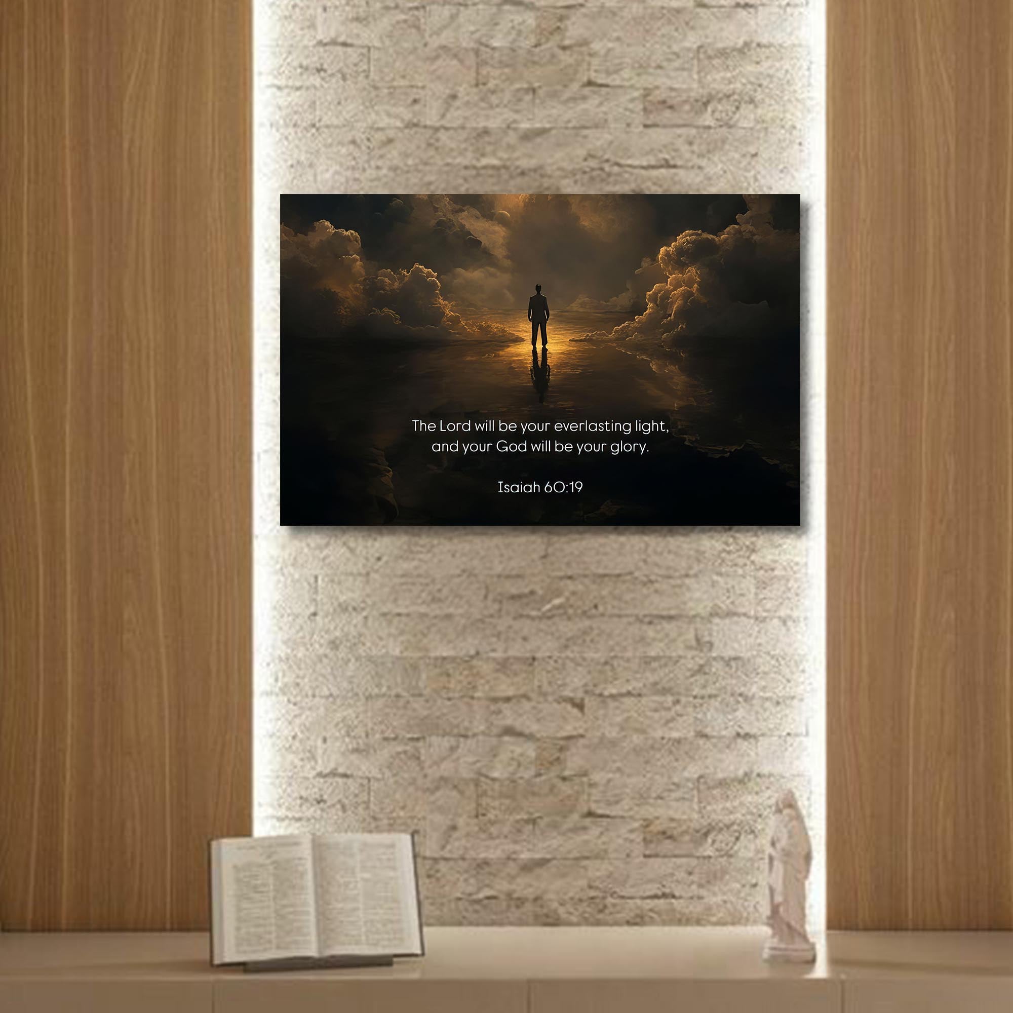 Artronauts Glass Print Isaiah 60– Christian Tempered Glass Wall Art
