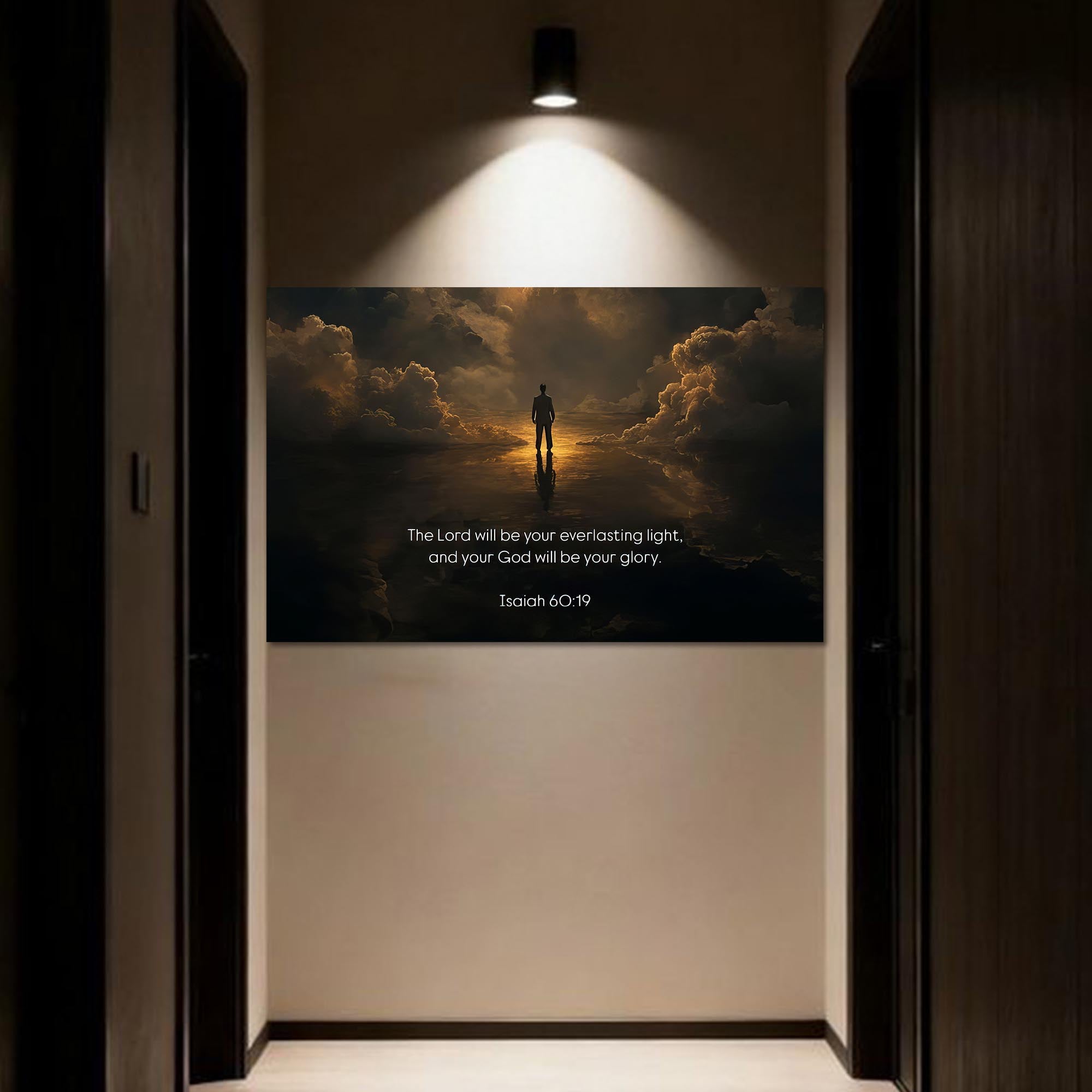 Artronauts Glass Print Isaiah 60– Christian Tempered Glass Wall Art