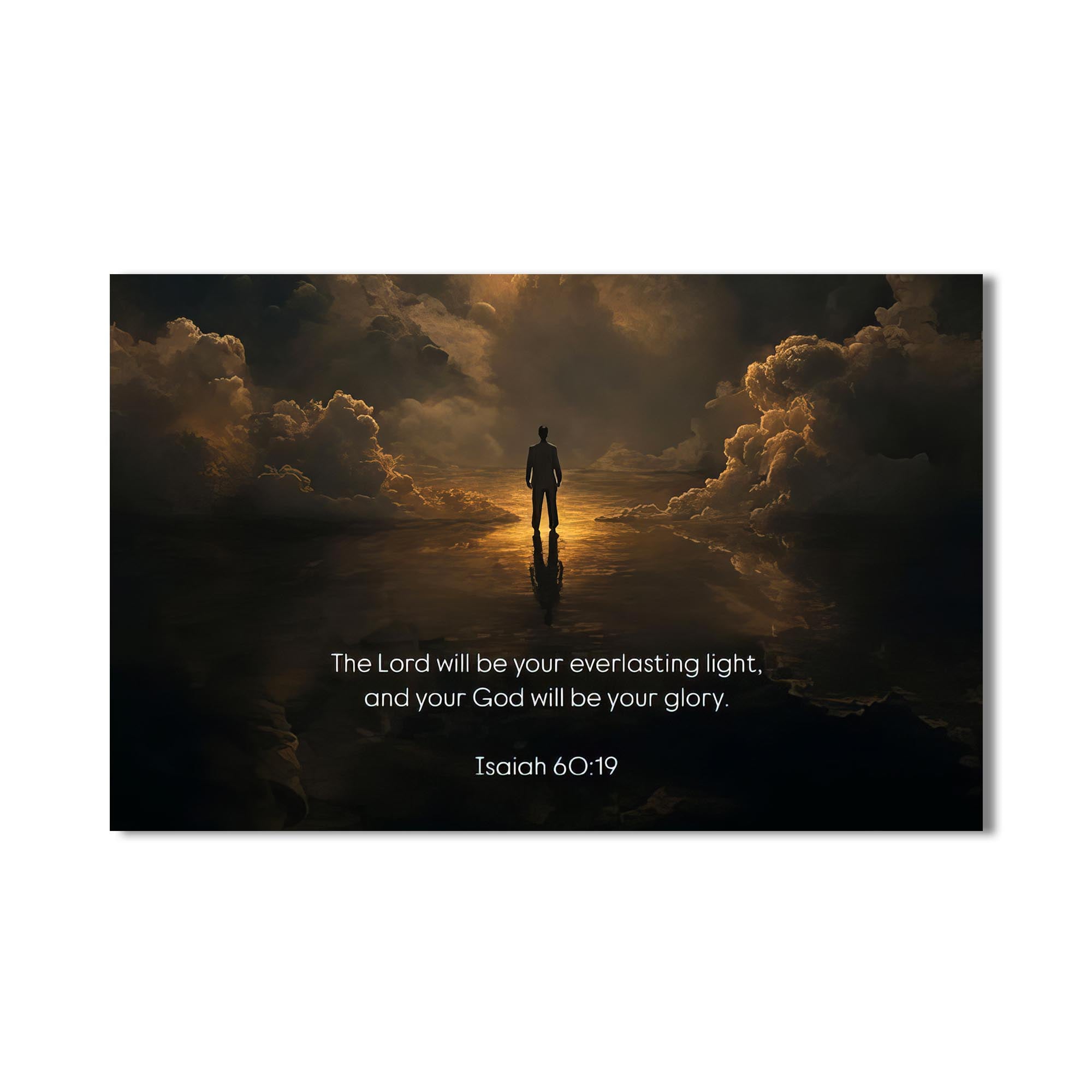 Artronauts Glass Print Isaiah 60– Christian Tempered Glass Wall Art