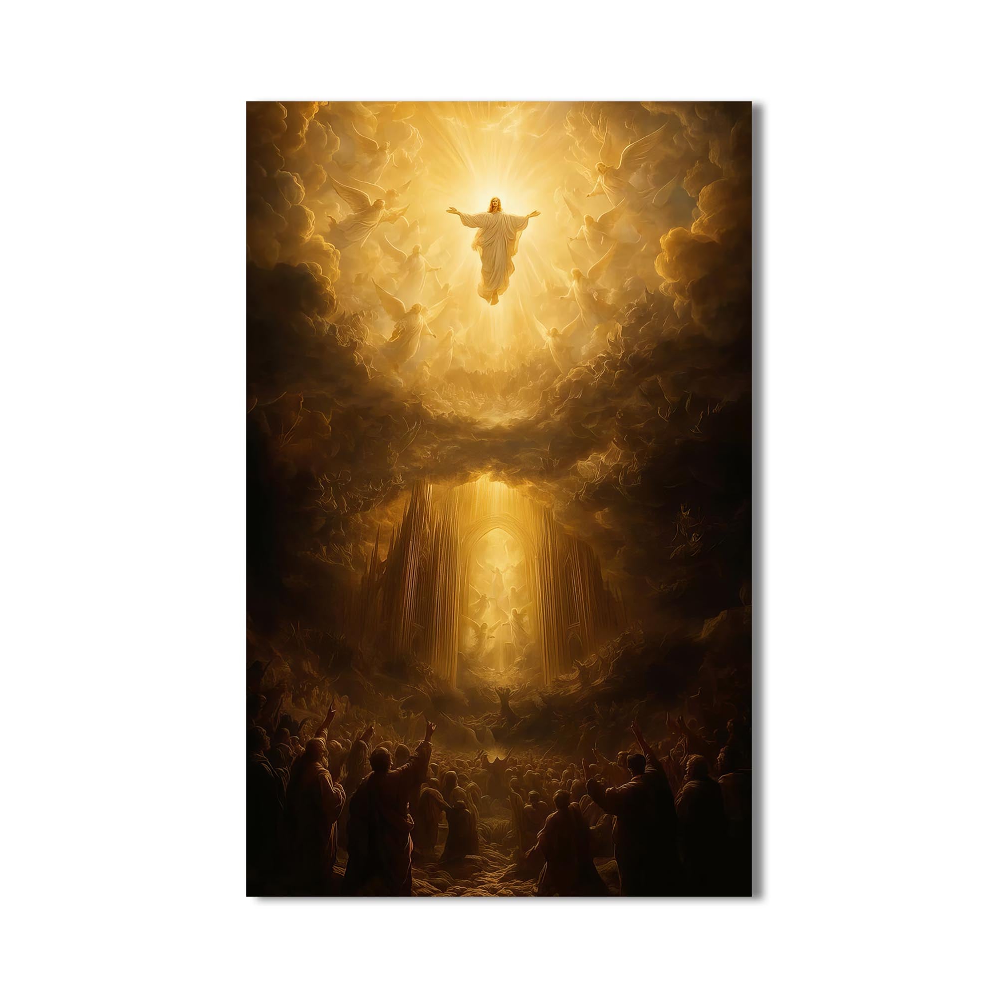 Artronauts Glass Print Ascension of Light– Christian Tempered Glass Wall Art