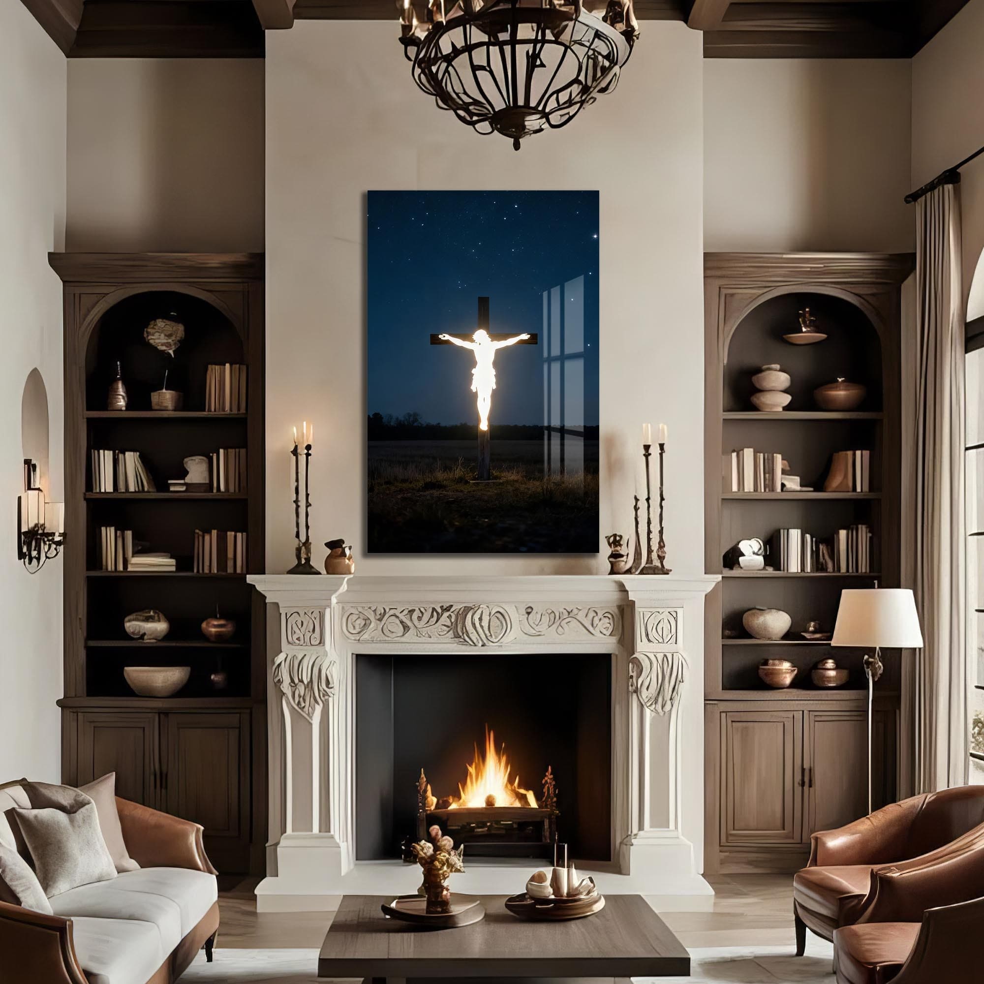 Artronauts Glass Print Eternal Sacrifice– Christian Tempered Glass Wall Art
