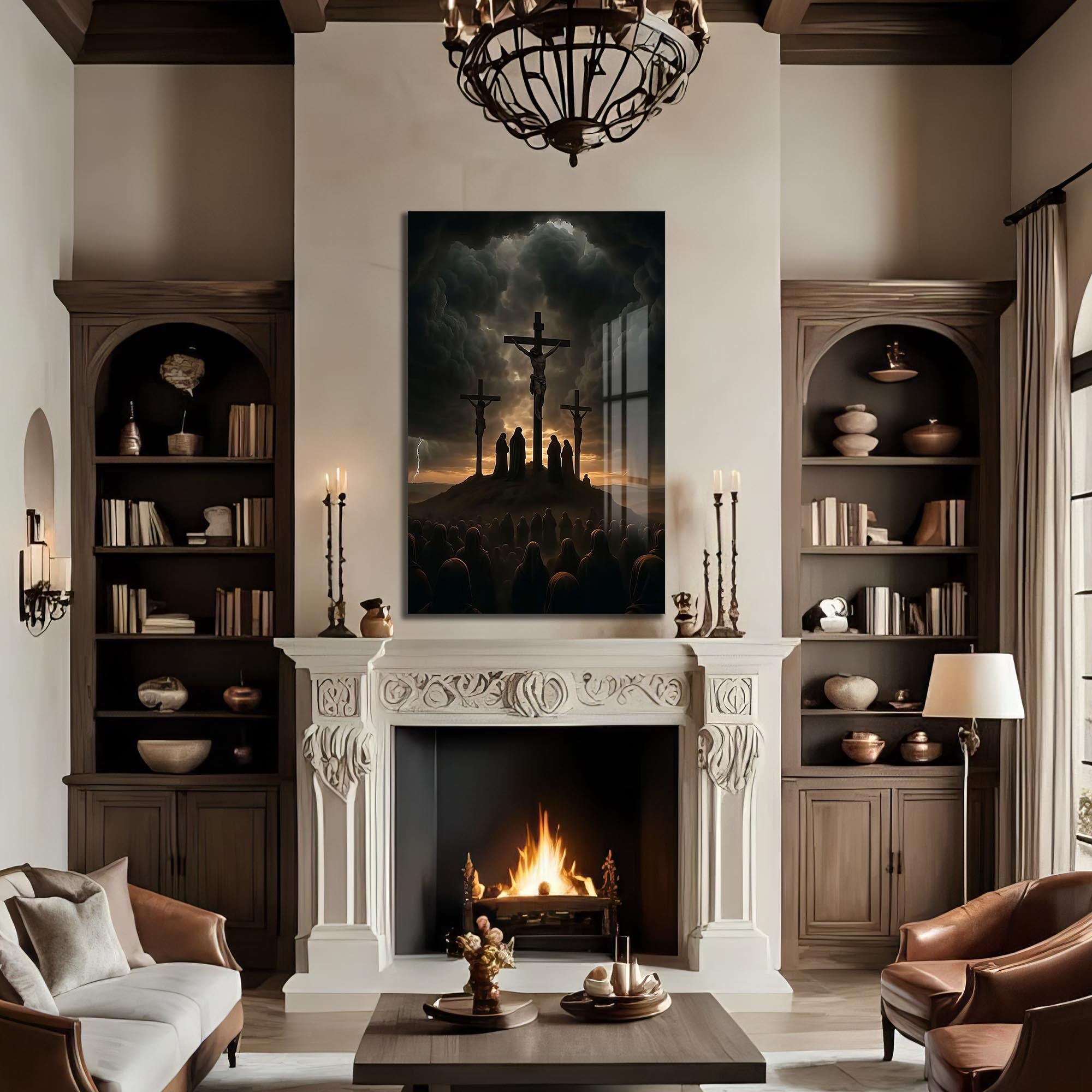 Artronauts Glass Print His Perfect Time– Christian Tempered Glass Wall Art