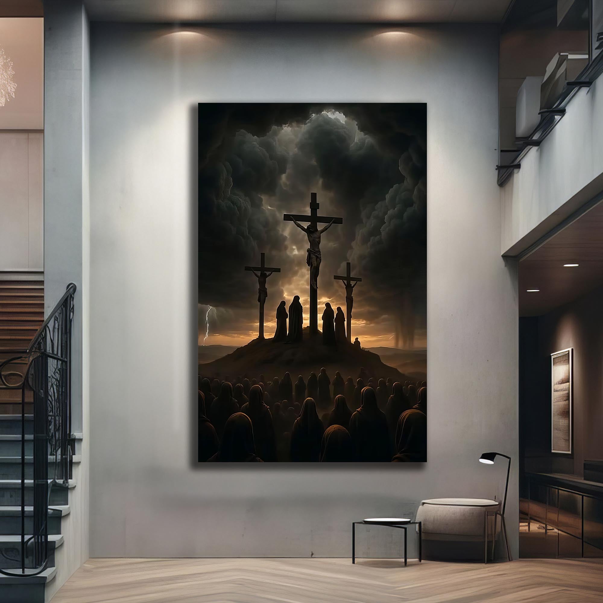 Artronauts Glass Print His Perfect Time– Christian Tempered Glass Wall Art