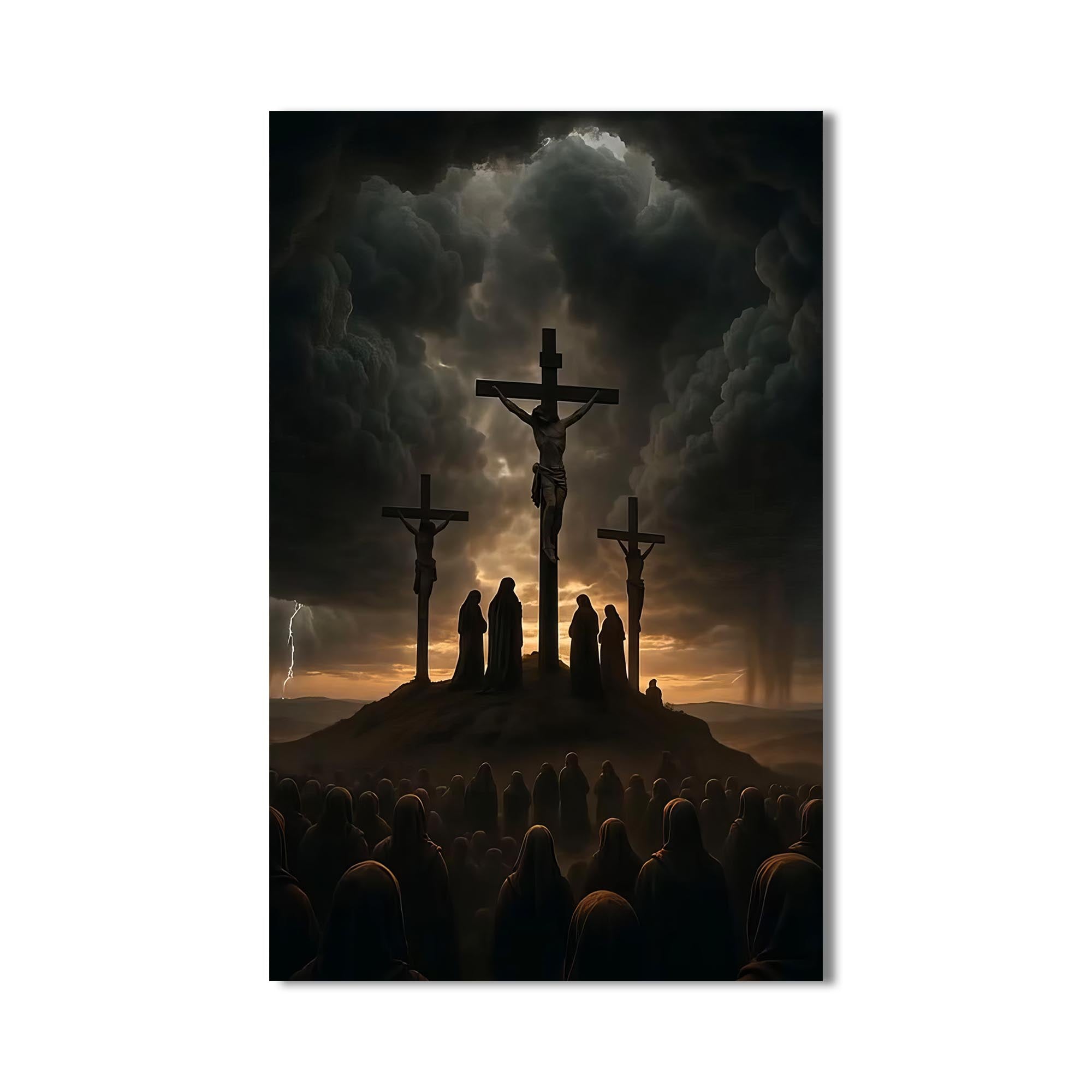 Artronauts Glass Print His Perfect Time– Christian Tempered Glass Wall Art