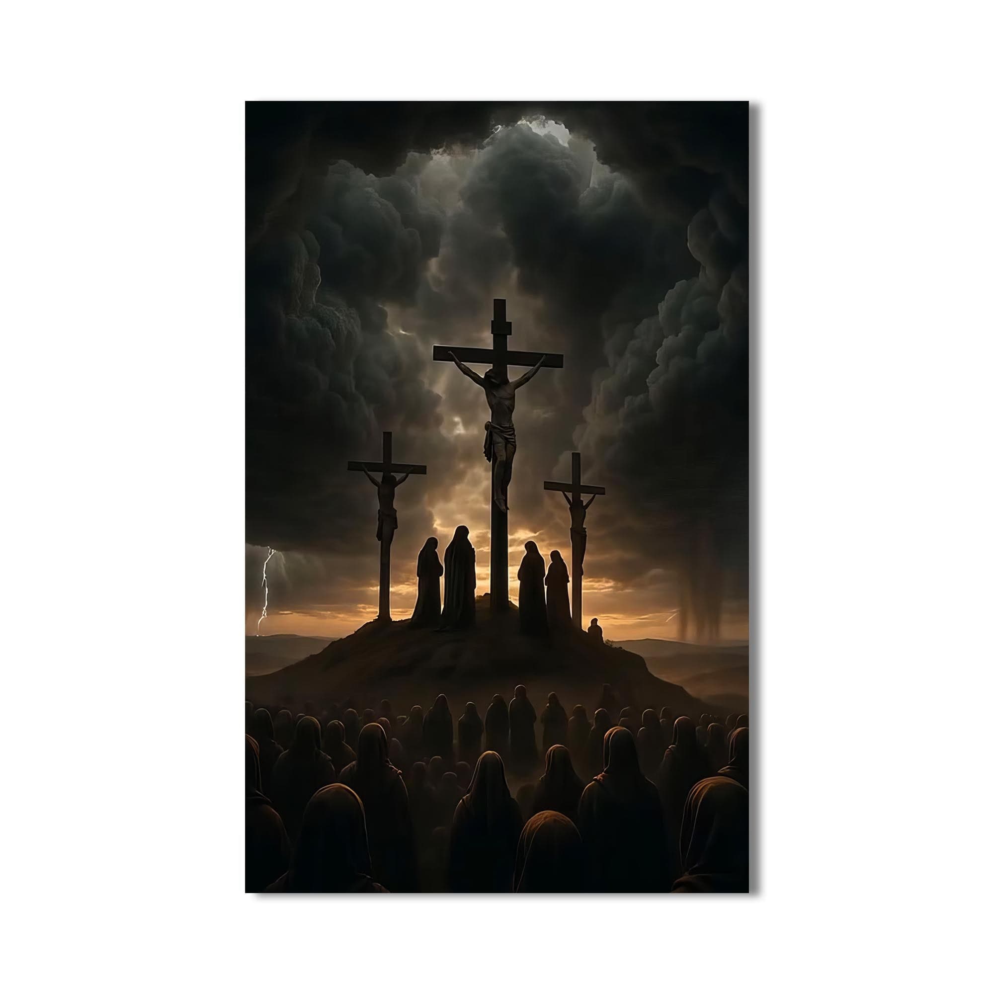 Artronauts Glass Print His Perfect Time– Christian Tempered Glass Wall Art