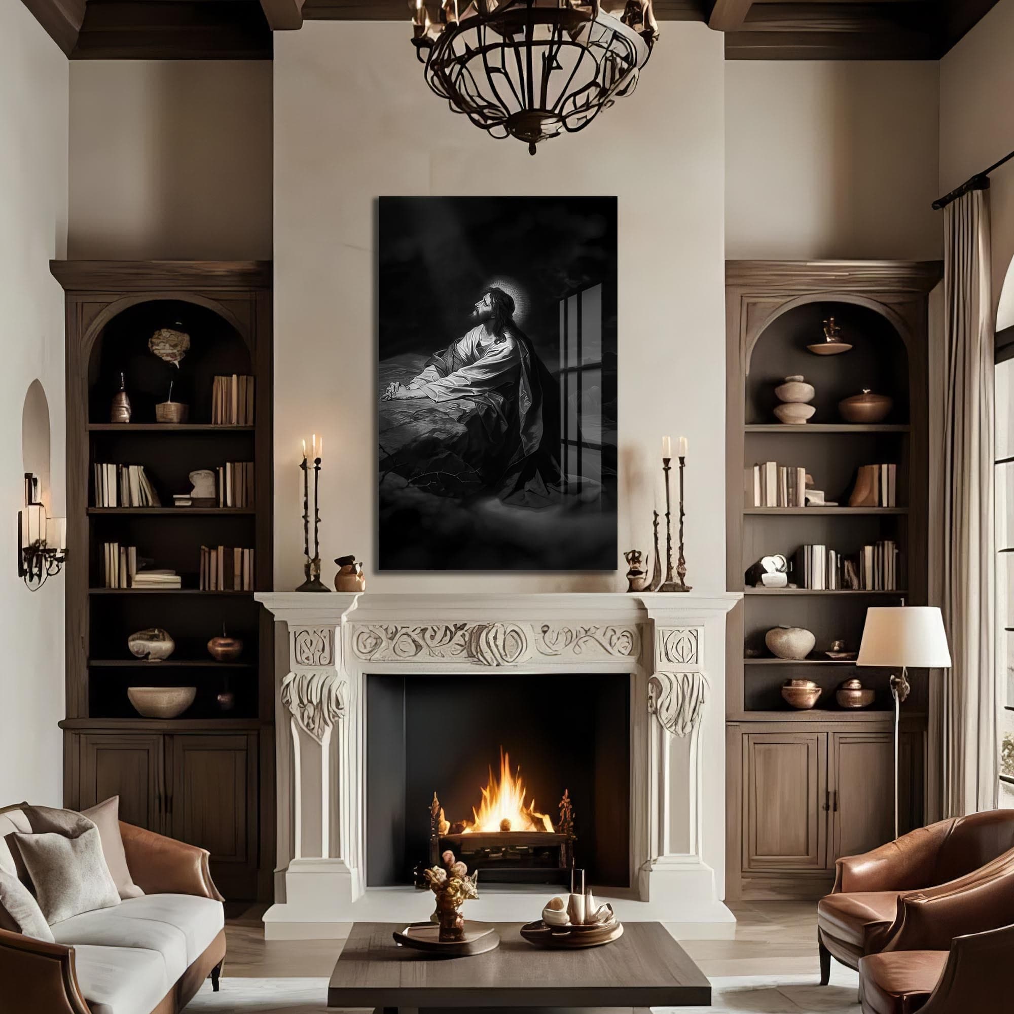 Artronauts Glass Print Sunset of Redemption– Christian Tempered Glass Wall Art