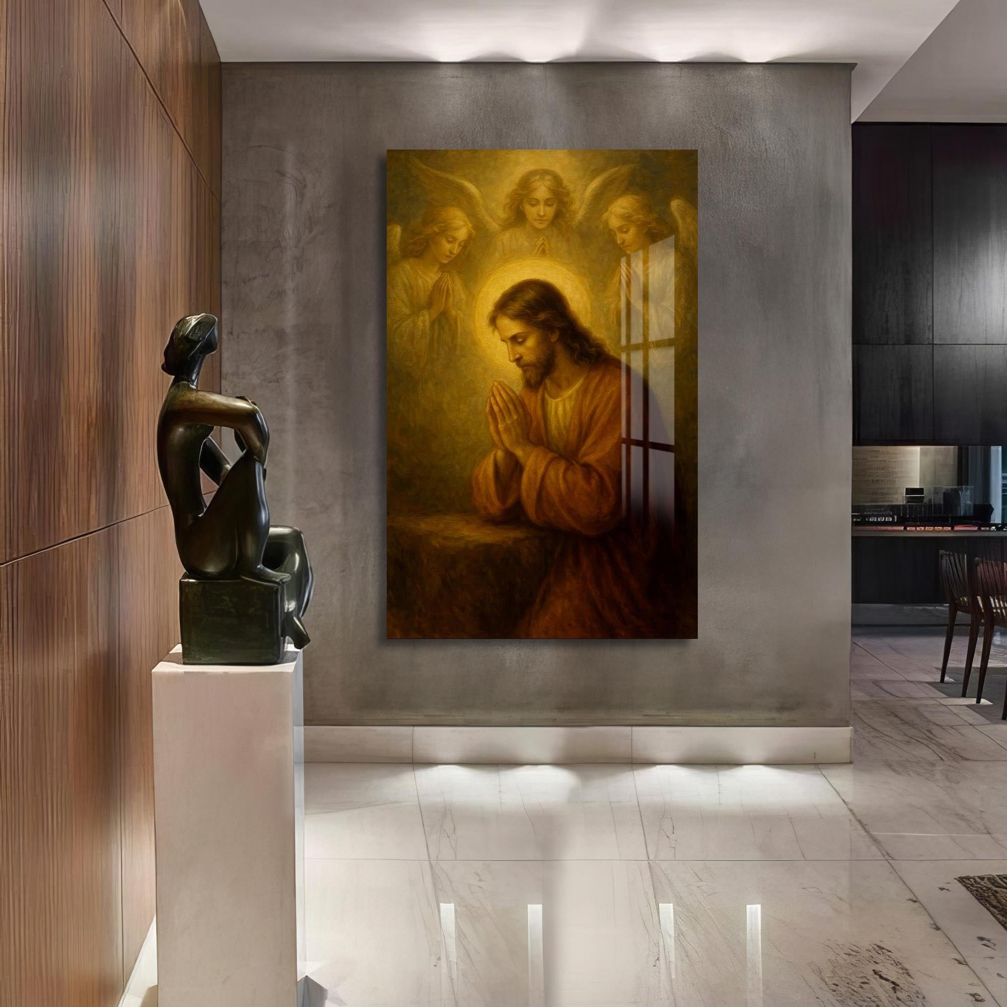 Artronauts Glass Print Heavenly Witness– Christian Tempered Glass Wall Art