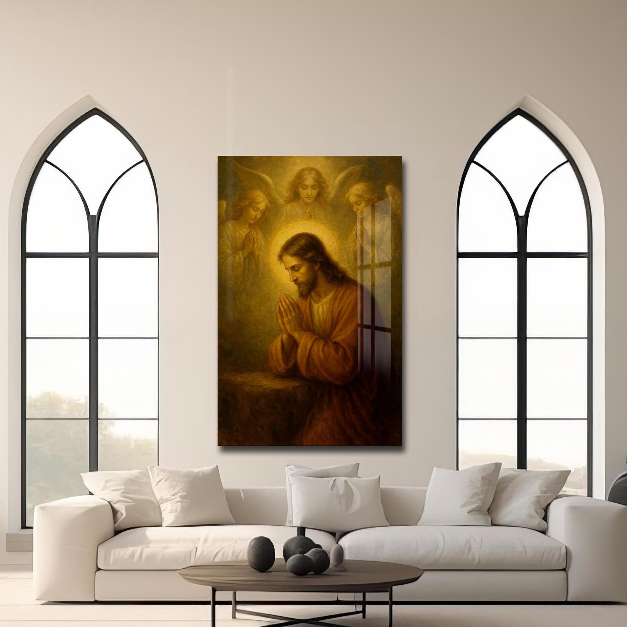 Artronauts Glass Print Heavenly Witness– Christian Tempered Glass Wall Art