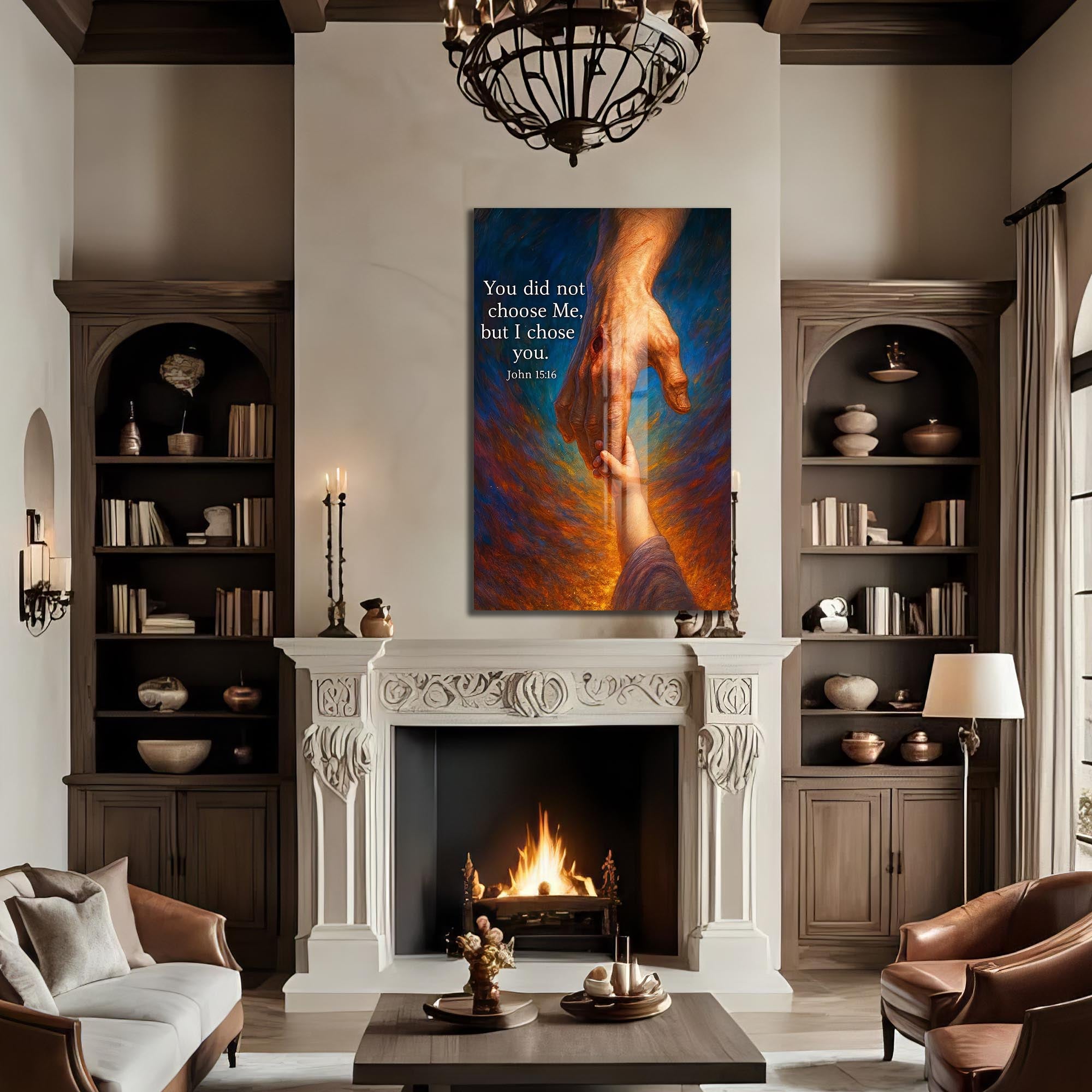 Artronauts Glass Print Chosen by Grace– Christian Tempered Glass Wall Art