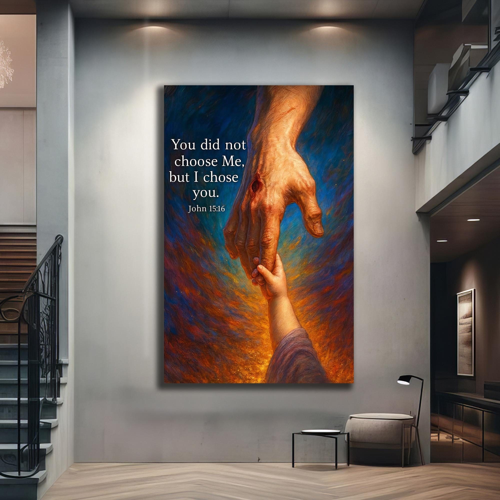 Artronauts Glass Print Chosen by Grace– Christian Tempered Glass Wall Art