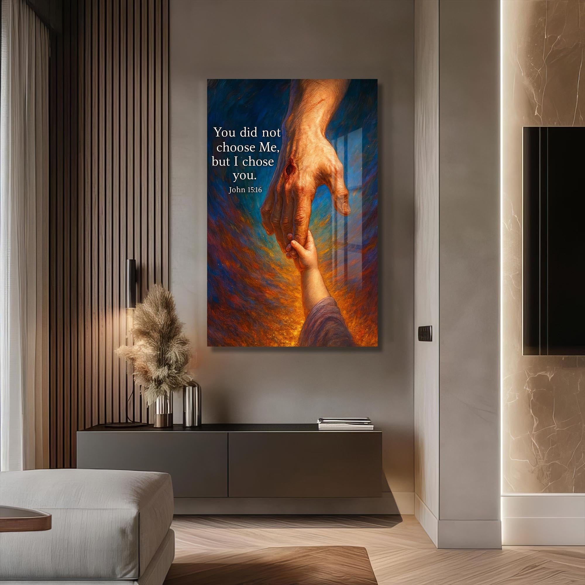 Artronauts Glass Print Chosen by Grace– Christian Tempered Glass Wall Art