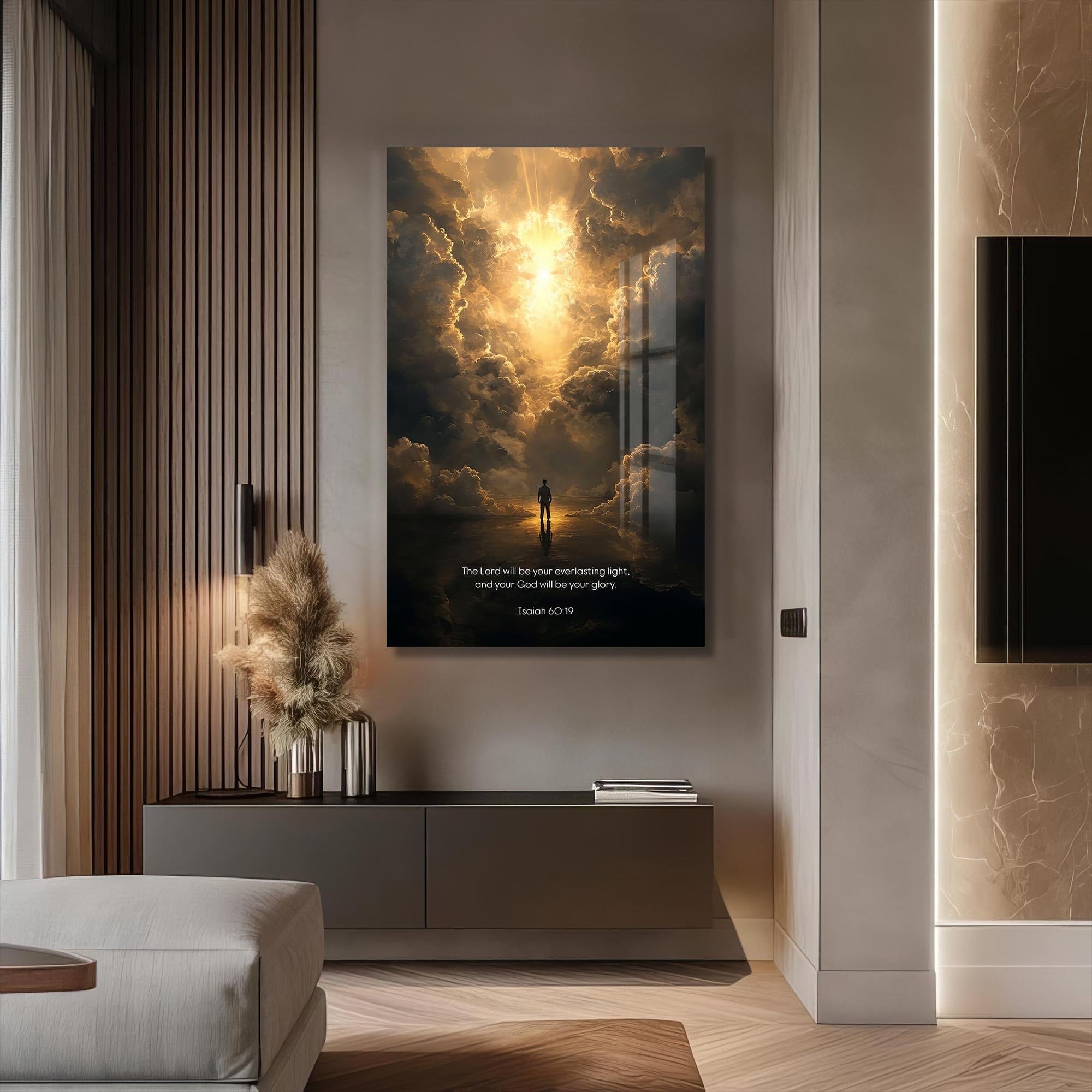 Artronauts Glass Print Everlasting Light– Christian Tempered Glass Wall Art